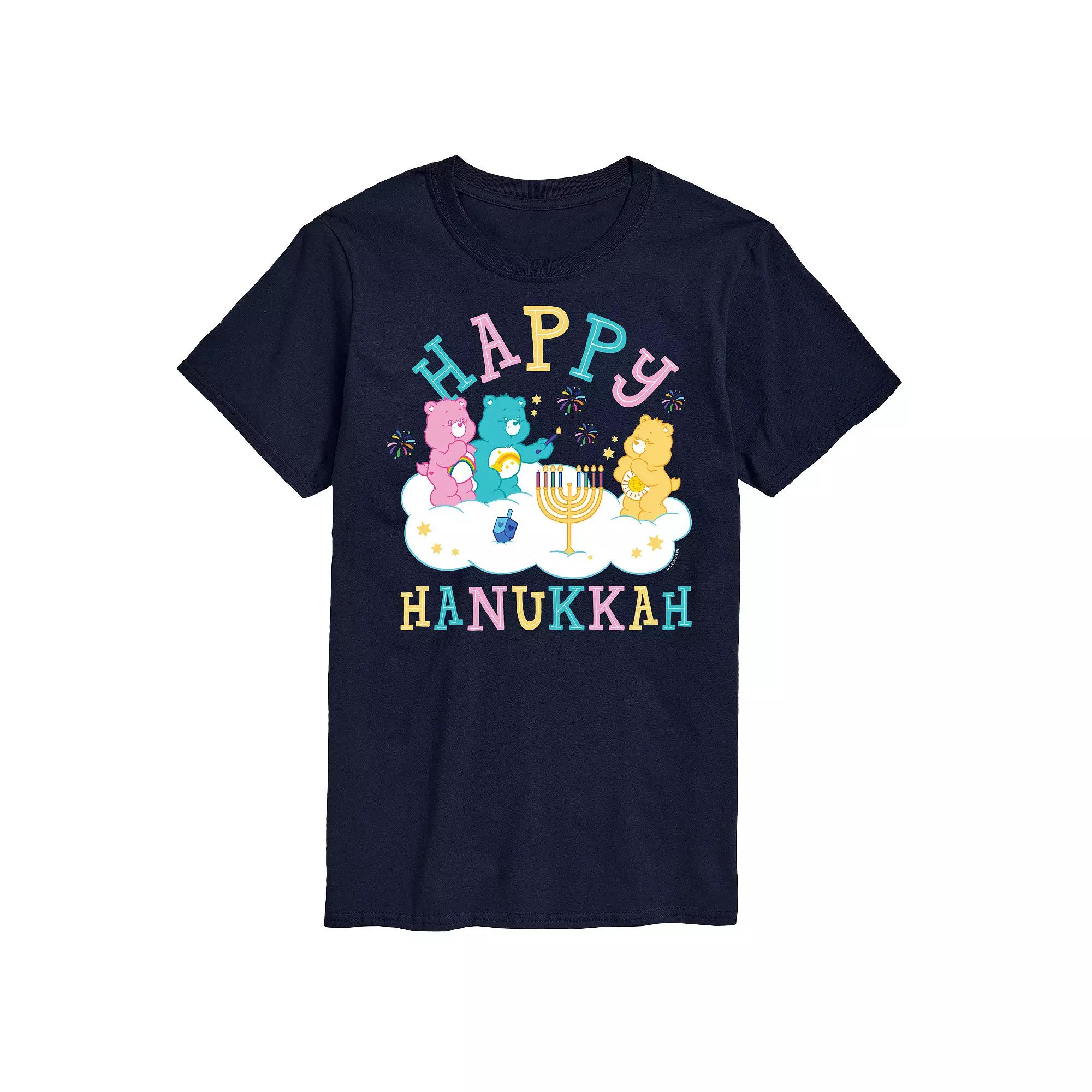 Men's Care Bears Happy Hanukkah Graphic Tee,  Product Image