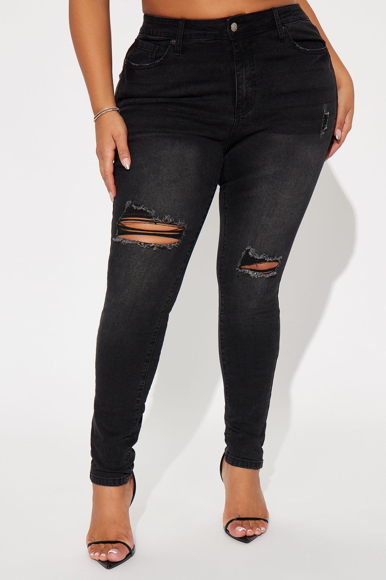 Heartbreakers Stretch Booty Lifting Skinny Jeans - Black Product Image