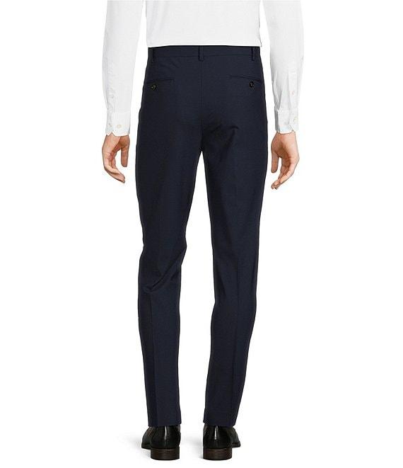 Murano Collezione Lucas Fit Wool Bi-Stretch Solid Suit Separates Dress Pants Product Image