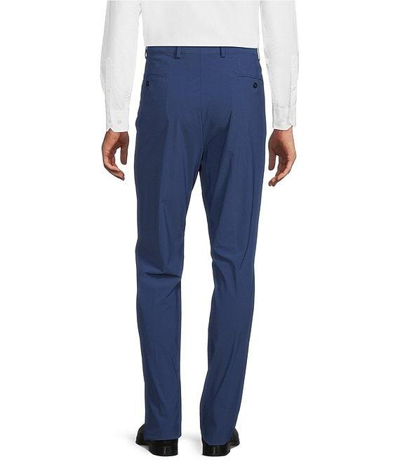 Hart Schaffner Marx New York Fit Flat Front Solid Dress Pants Product Image
