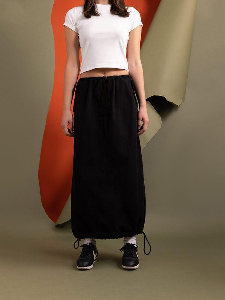 WOMEN'S DRAWCORD SKIRT (SEASONAL) - OG-107 GREEN / S Product Image
