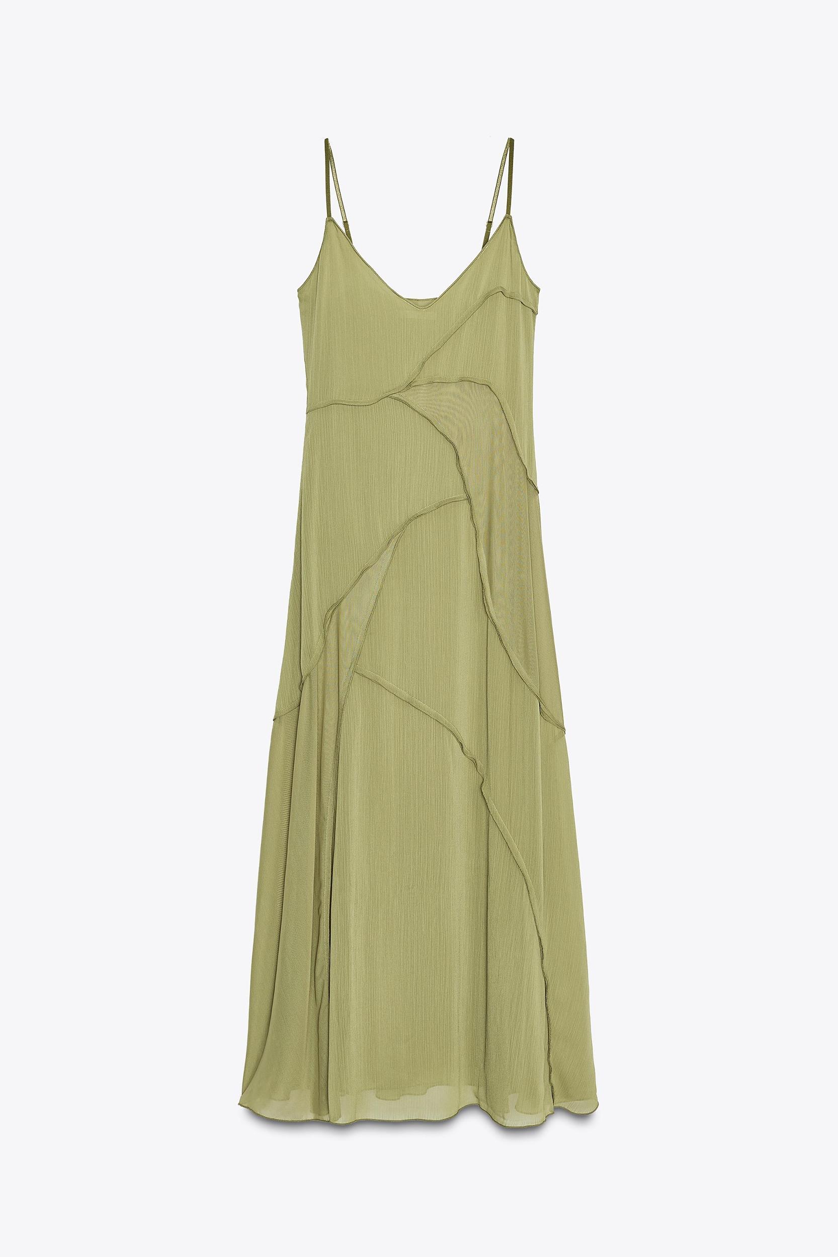 COMBINATION FLOWY DRESS Product Image