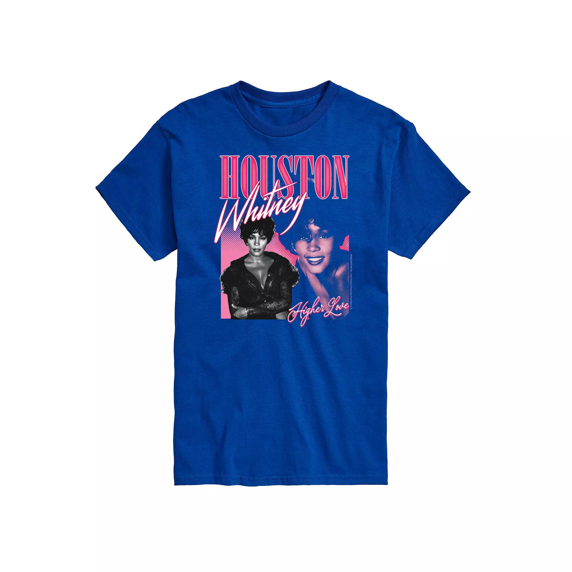 Big & Tall Whitney Houston Higher Love Tee, Men's,  Product Image