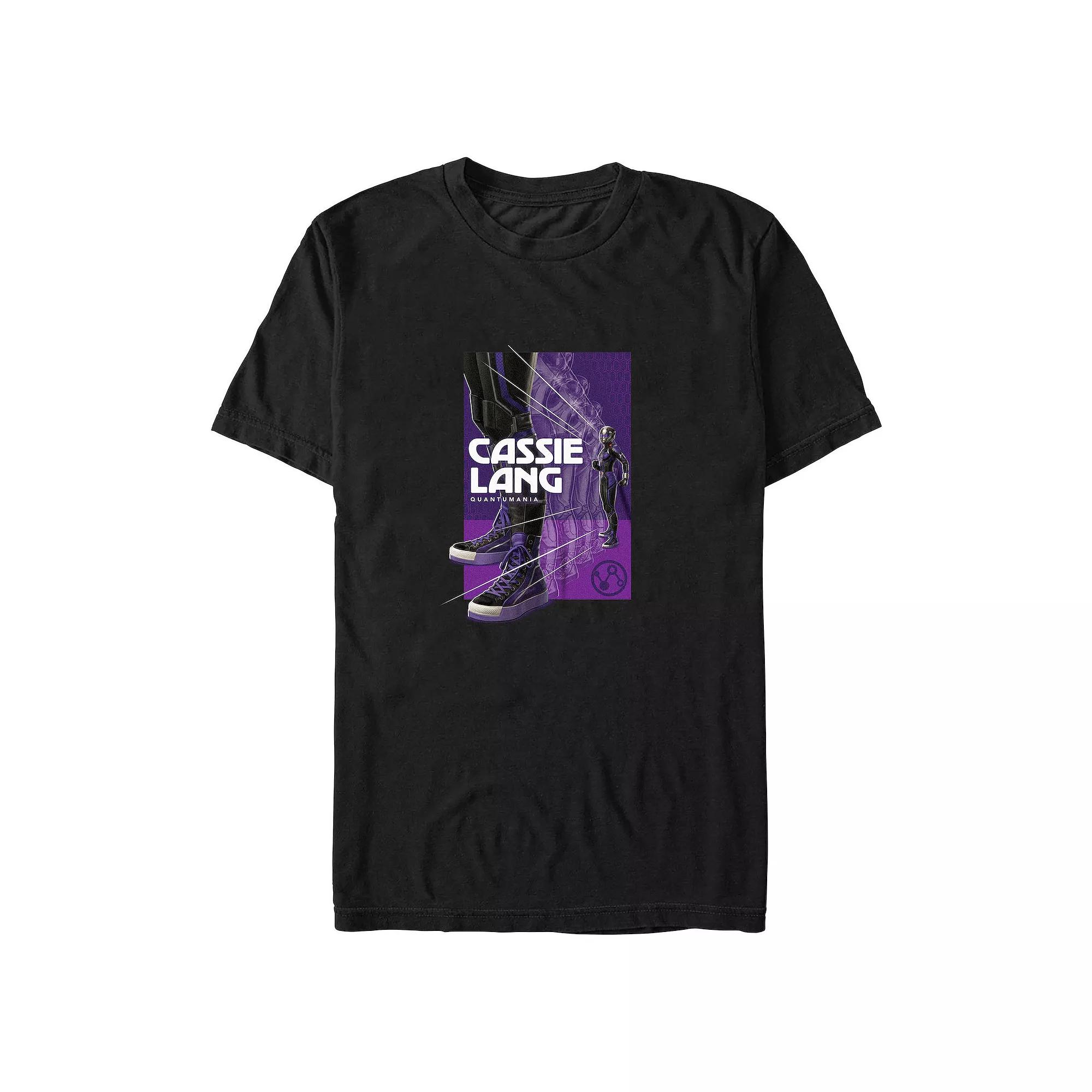 Men's Marvel Ant-Man And The Wasp: Quantumania Cassie Lang Tee, Size: Large, Black Product Image