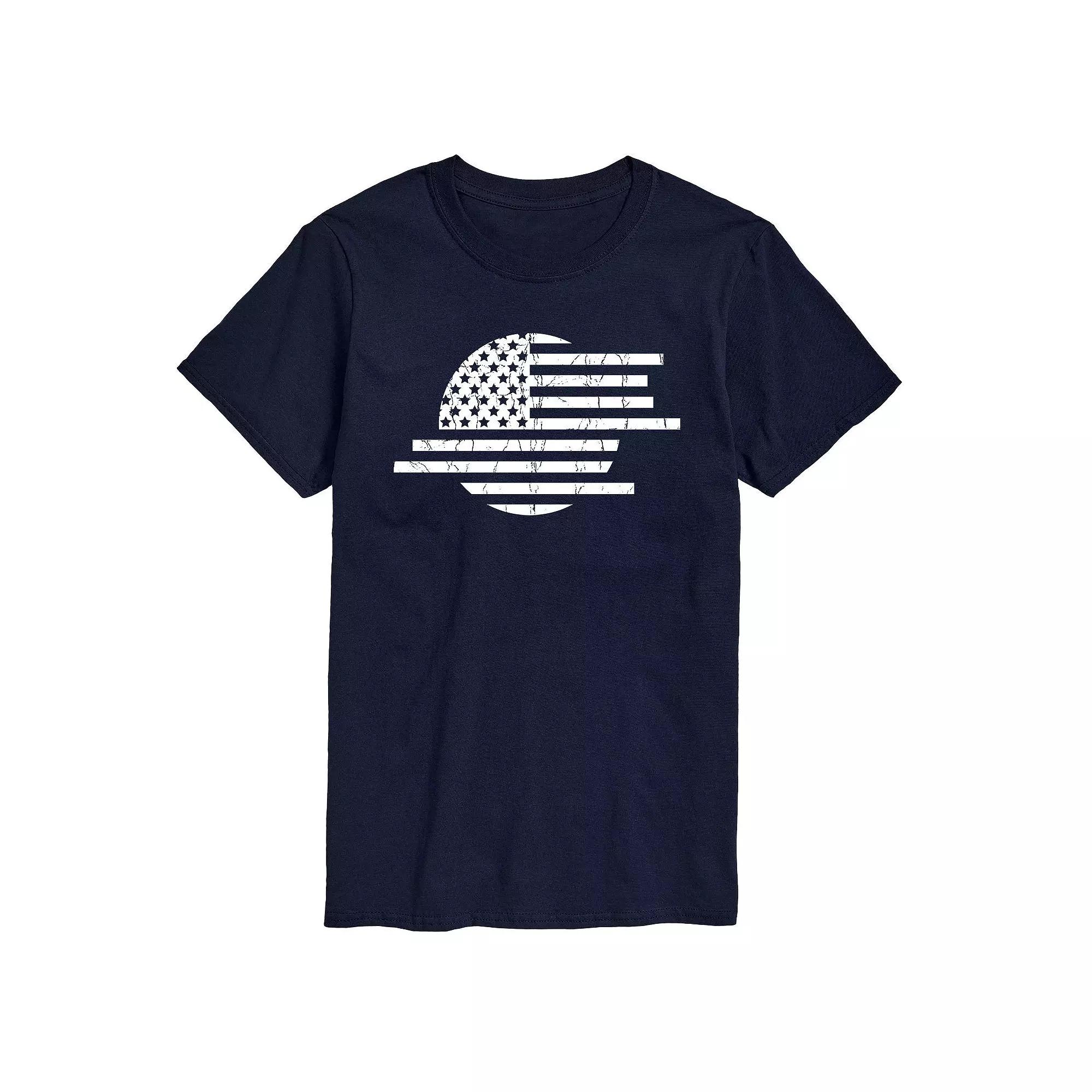 Men's Flag Circle Abstract Tee,  Product Image
