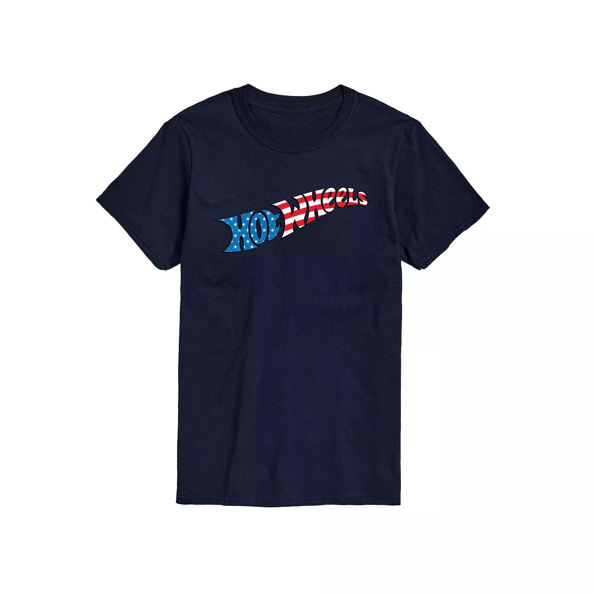 Men's Hot Wheels Flag Tee,  Product Image