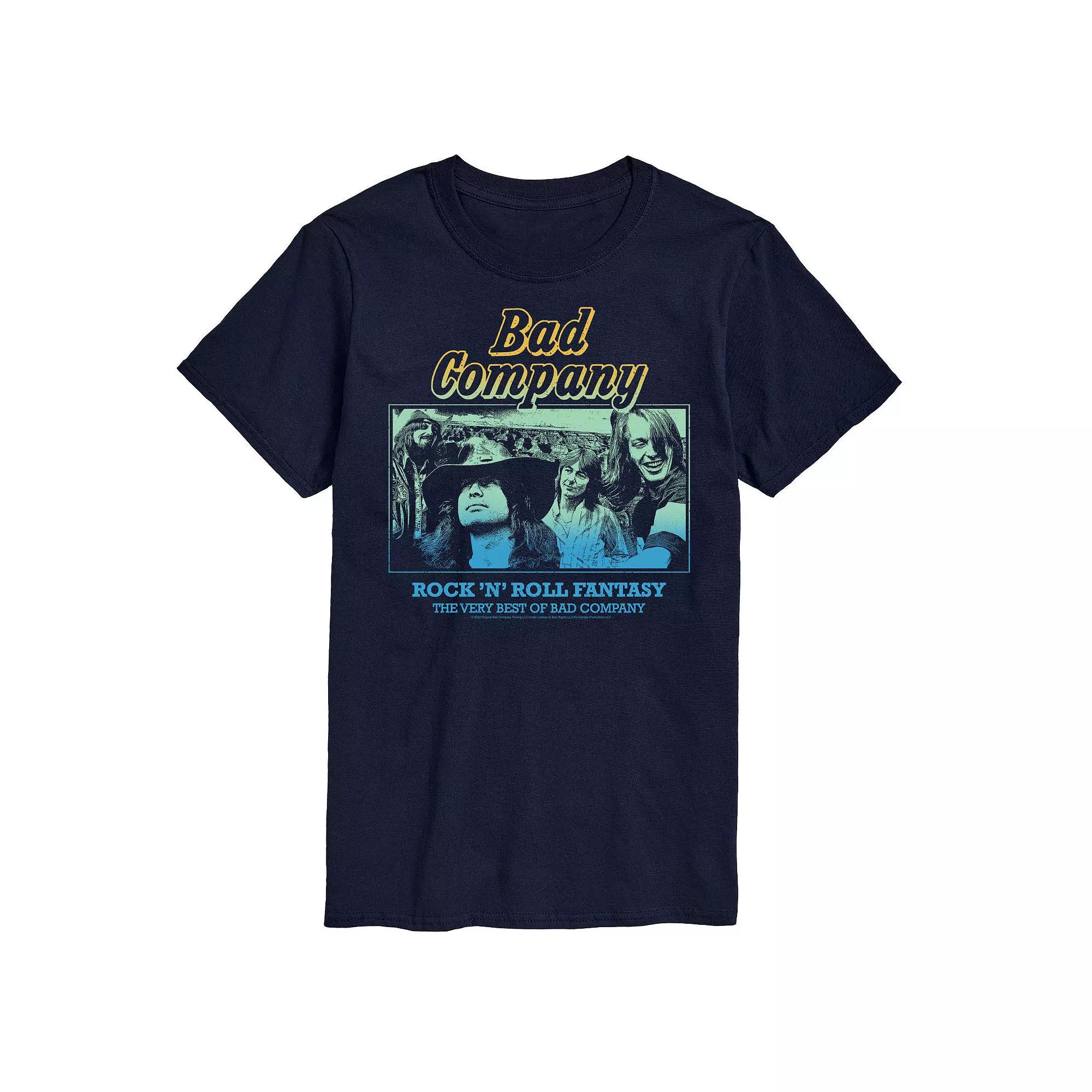 Big & Tall Bad Company Rock N Roll Tee, Men's,  Product Image