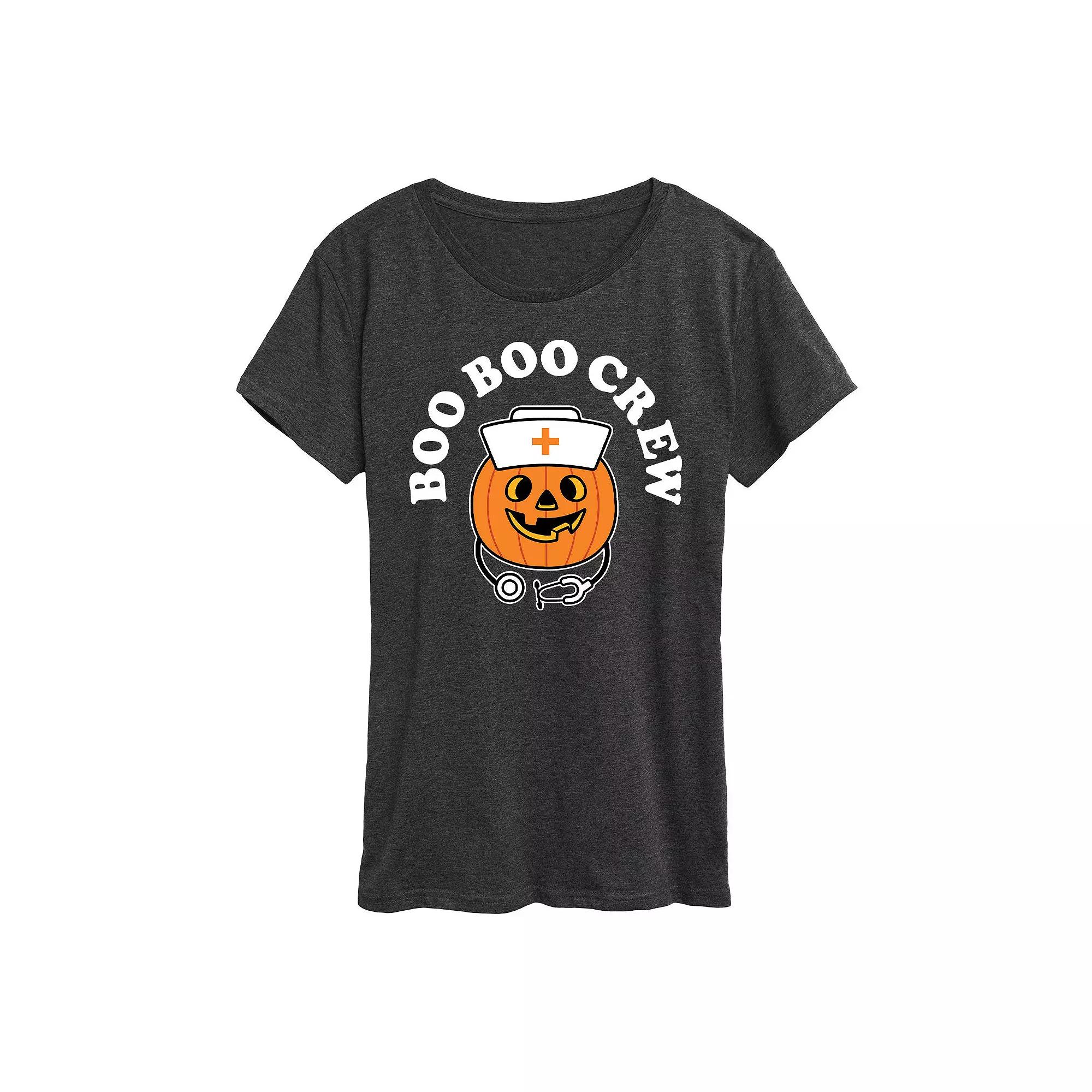 Women's Boo Boo Crew Halloween Tee, Girl's,  Product Image
