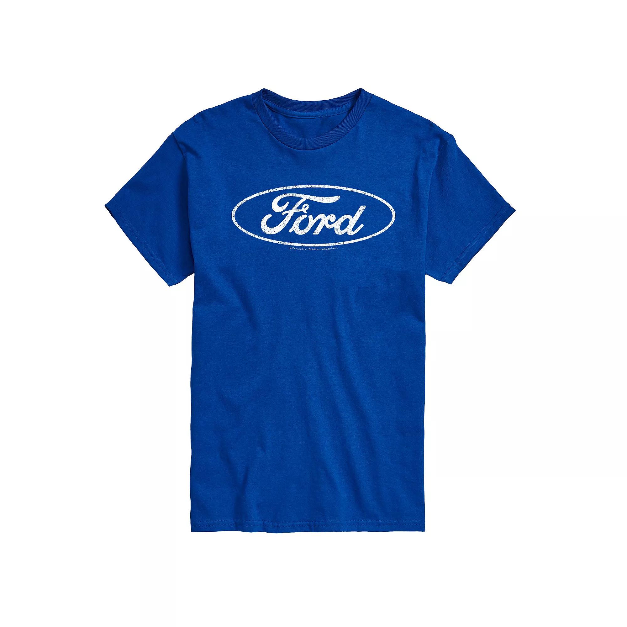 Big & Tall Ford Vintage Logo Graphic Tee, Men's,  Product Image