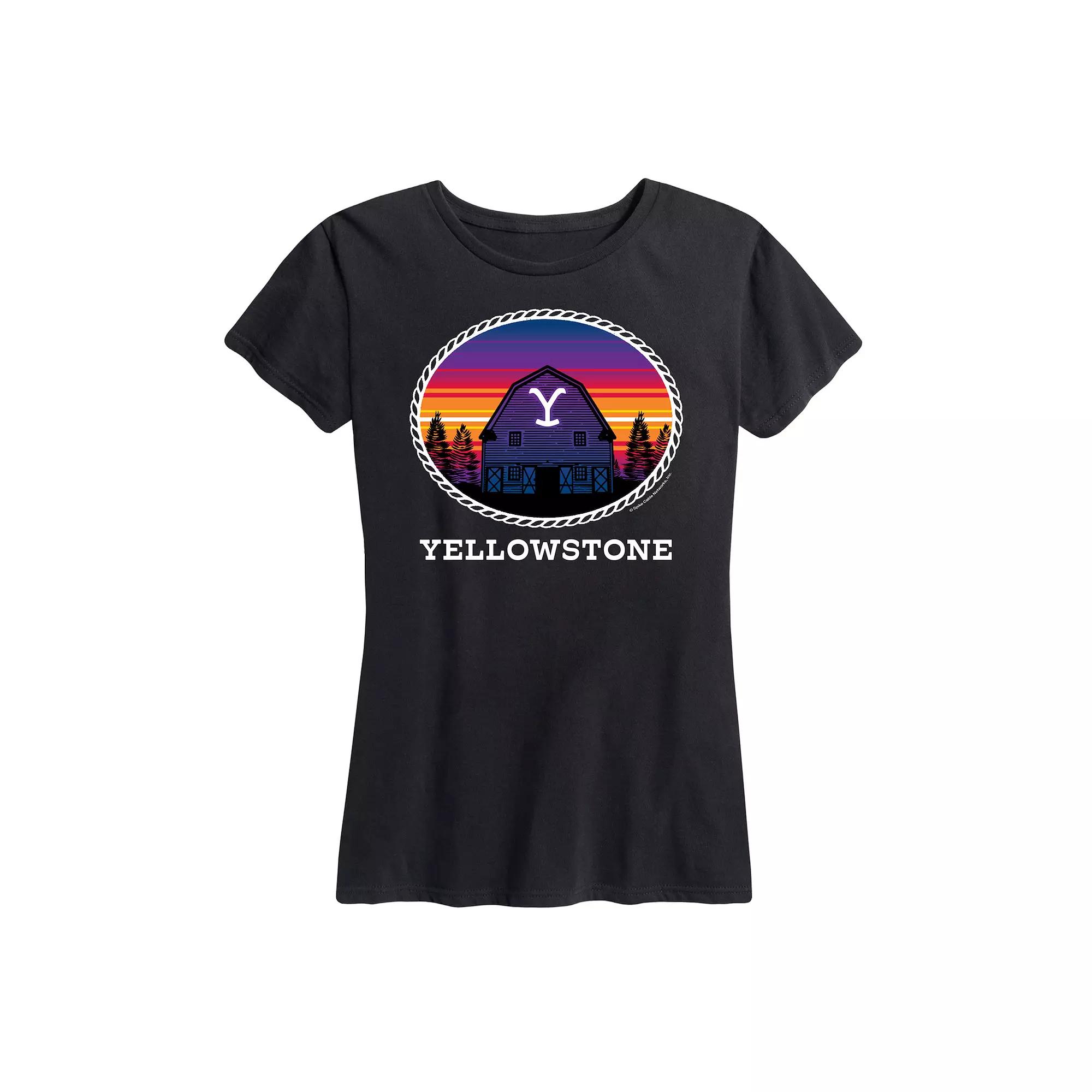 Women's Yellowstone Y Brand Sunset Graphic Tee,  Product Image