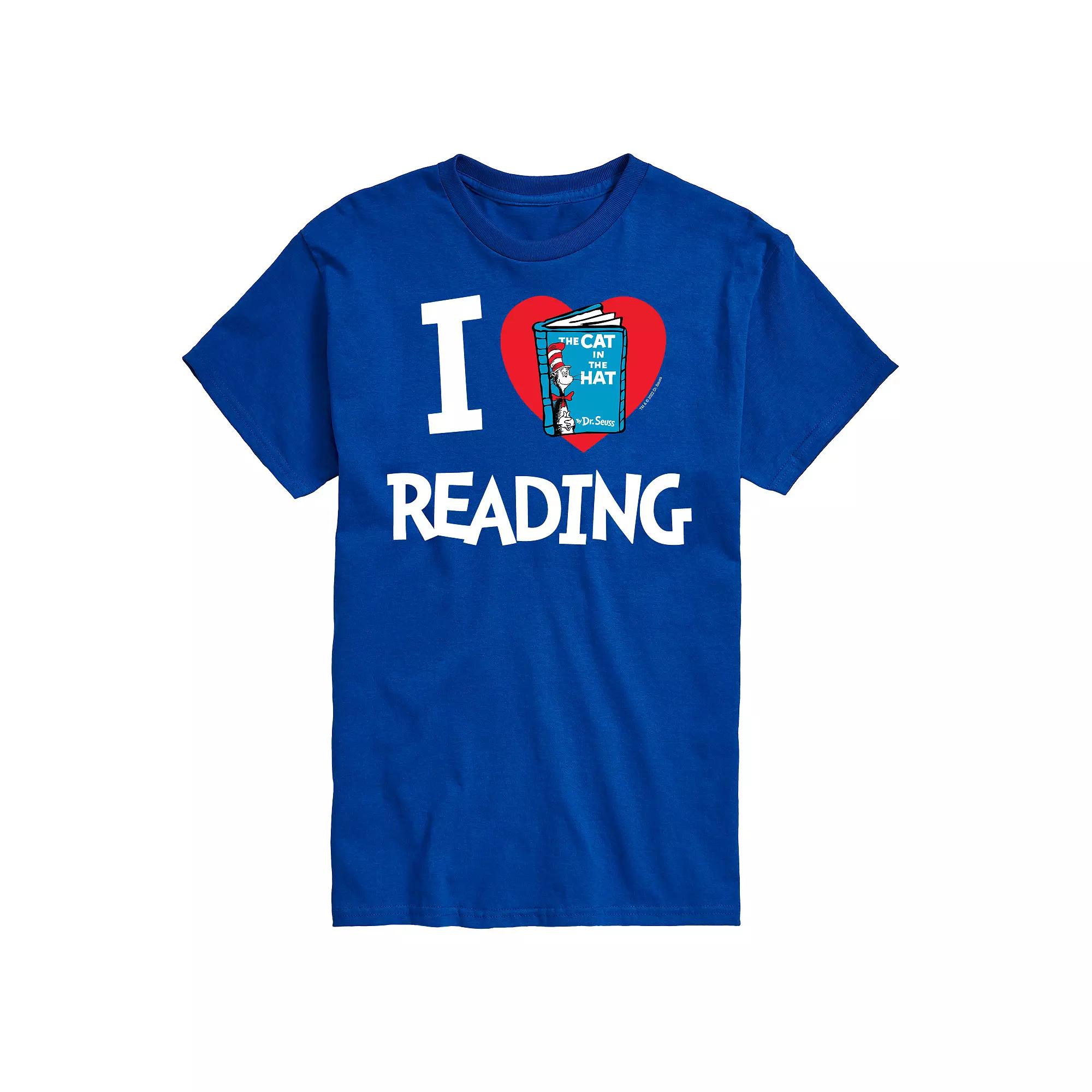 Men's Dr. Seuss I Love Reading Tee,  Product Image