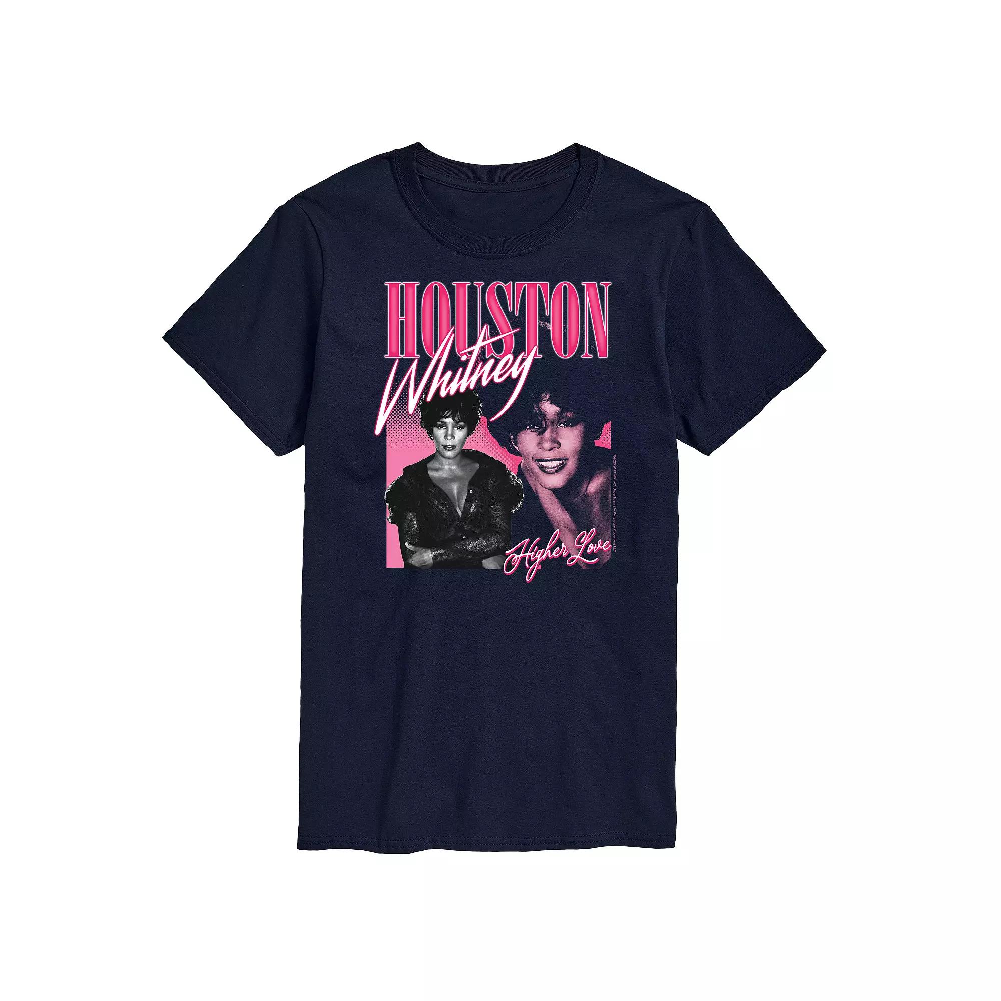 Big & Tall Whitney Houston Higher Love Tee, Men's,  Product Image
