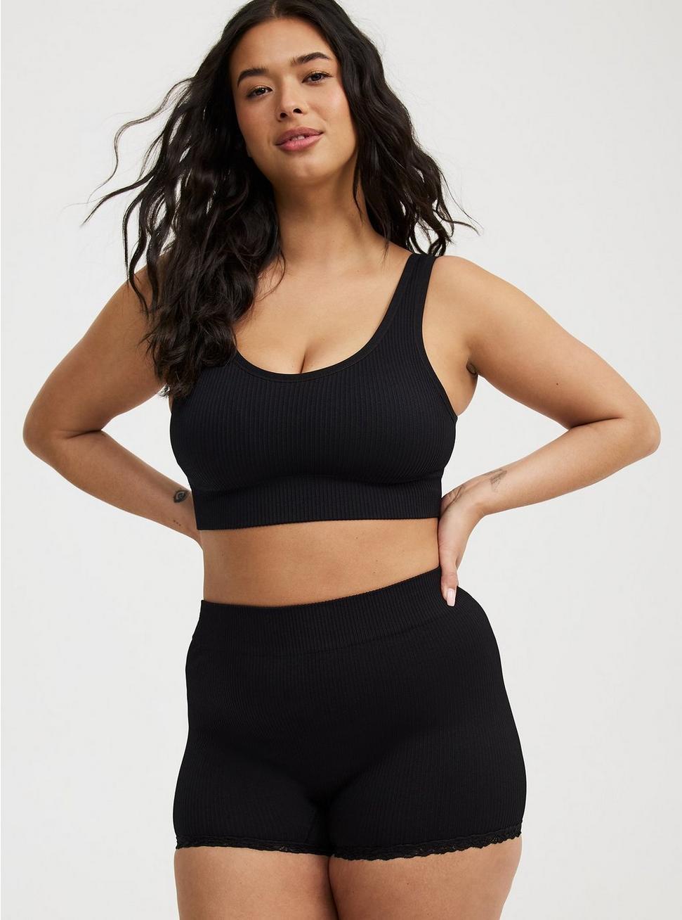 High-Rise Seamless Shortie Panty Product Image