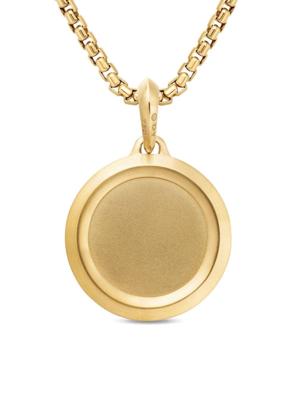 18kt yellow gold St. Christopher amulet (34.5mm) Product Image