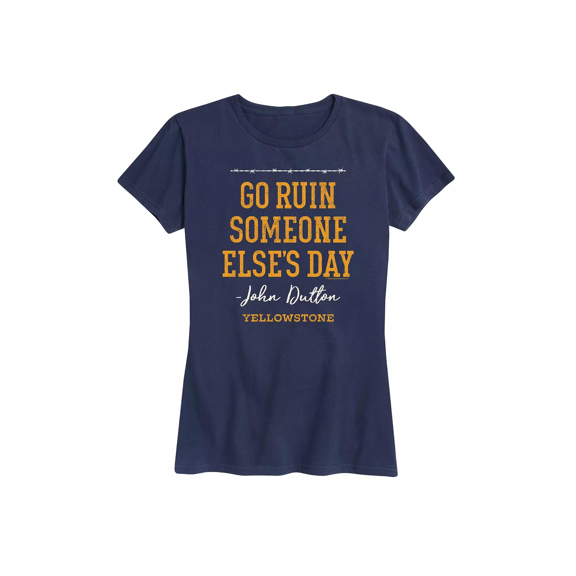 Women's Yellowstone Someone Else's Day Graphic Tee,  Product Image