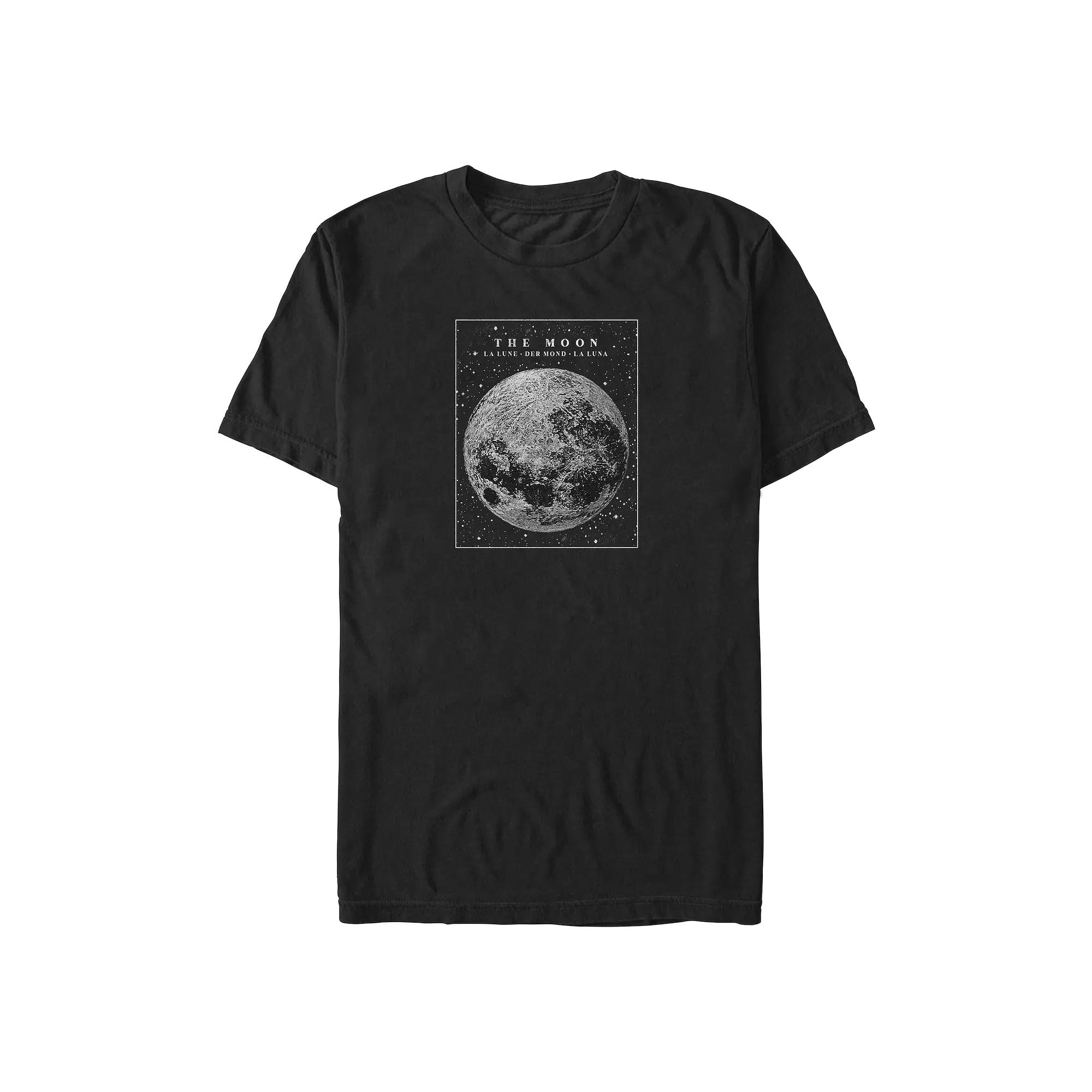 Big & Tall The Moon Poster Graphic Tee, Men's,  Product Image