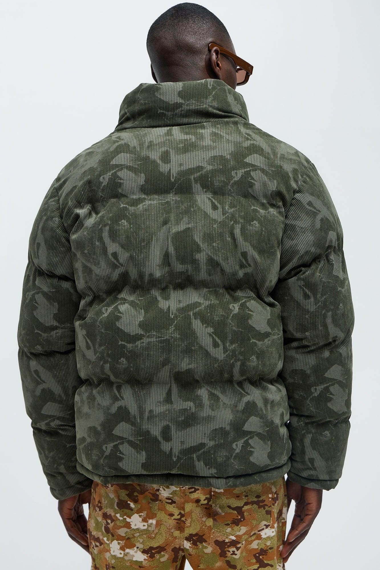Medley Puffer Jacket - Green Product Image