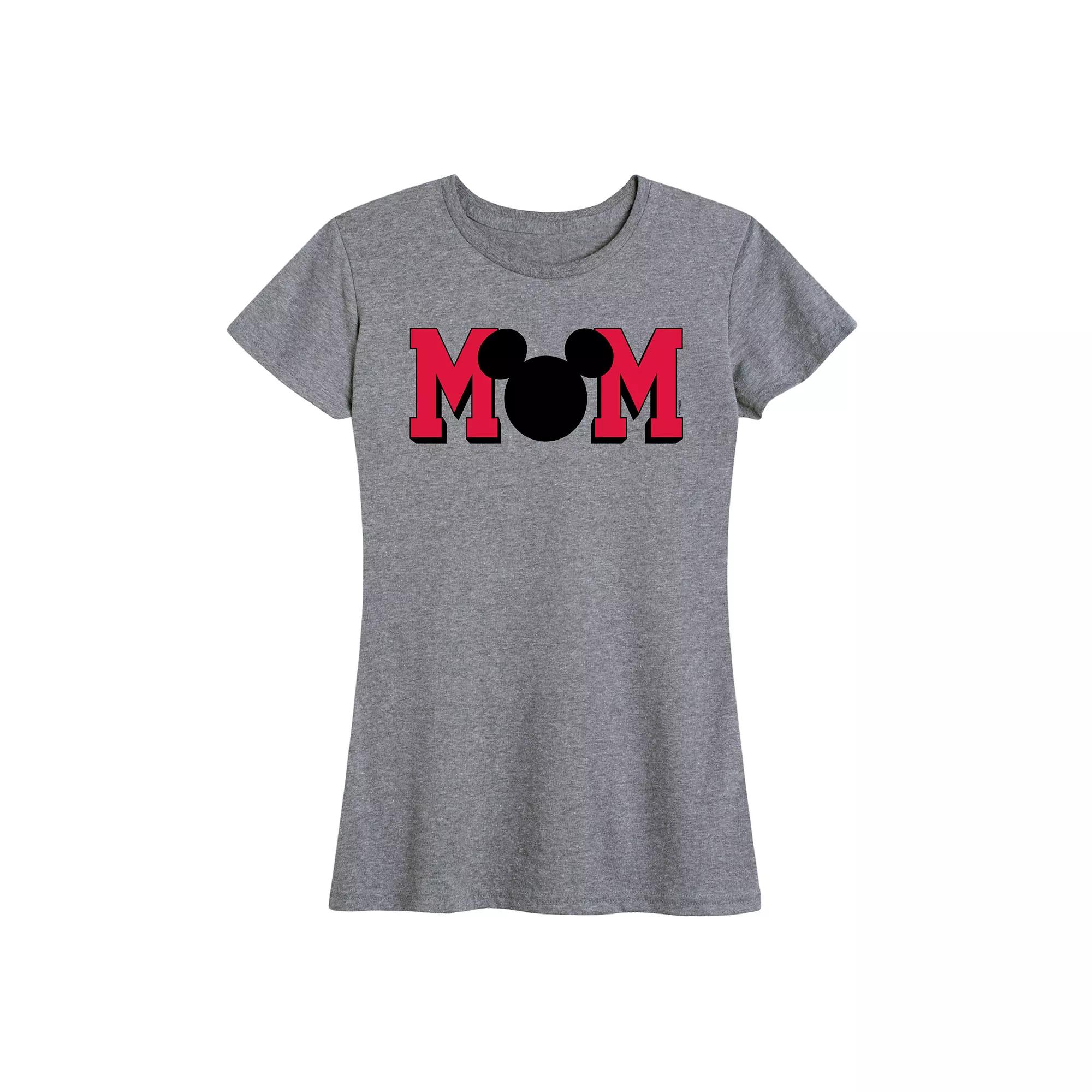 Disney's Mickey Mouse Women's Mom Graphic Tee,  Product Image