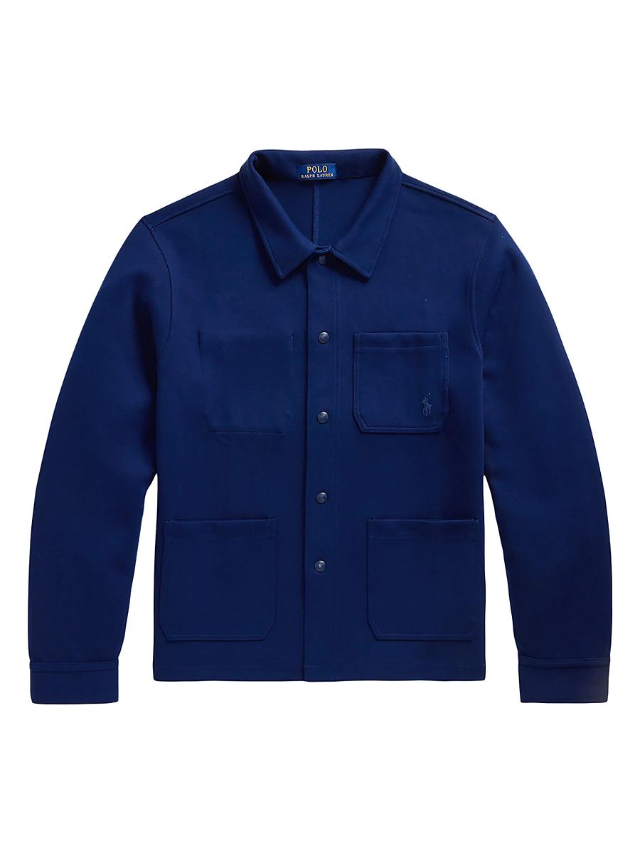 Mens Double-Knit Overshirt Product Image