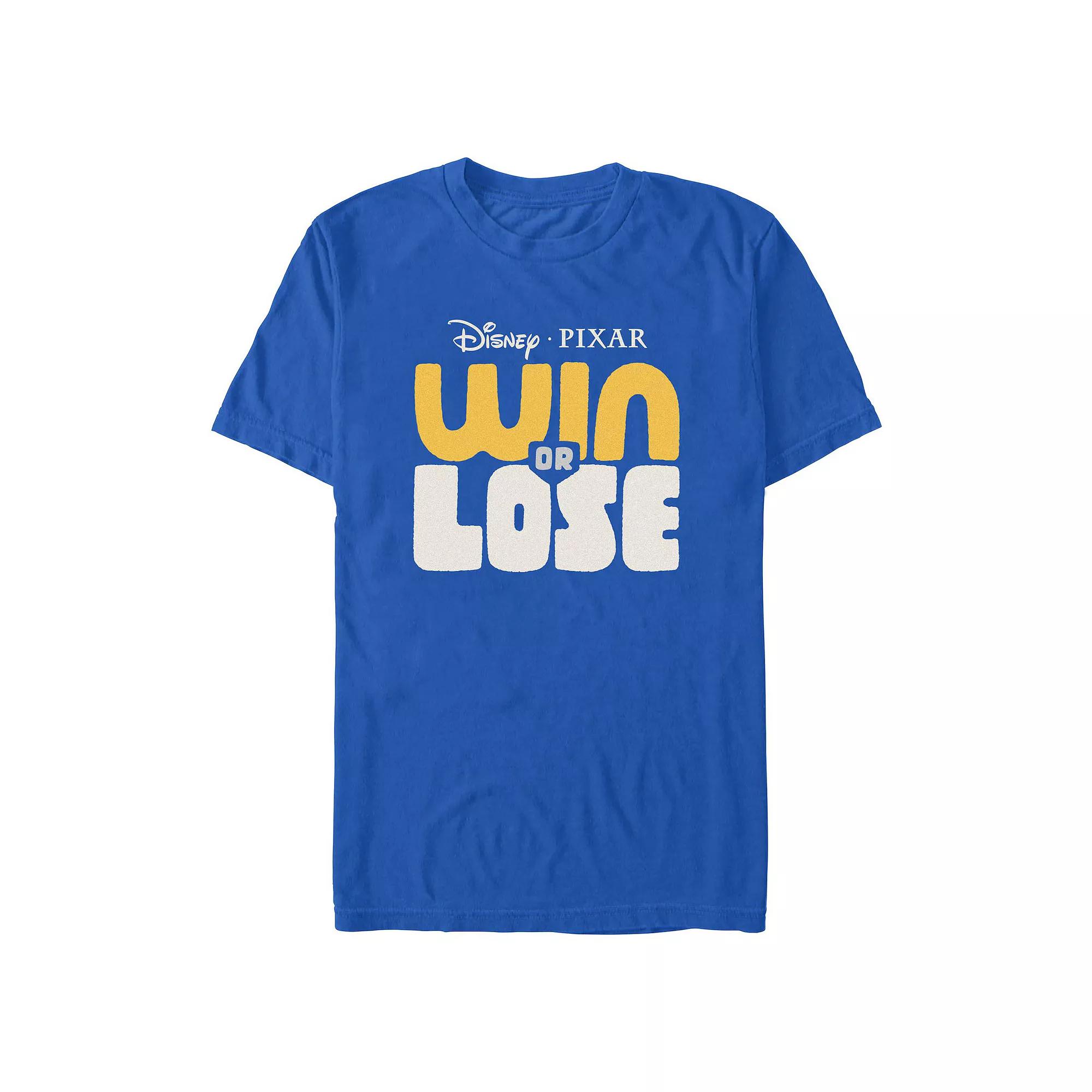 Men's Win Or Lose Big Logo Graphic Tee, Size: XS, Royal Product Image