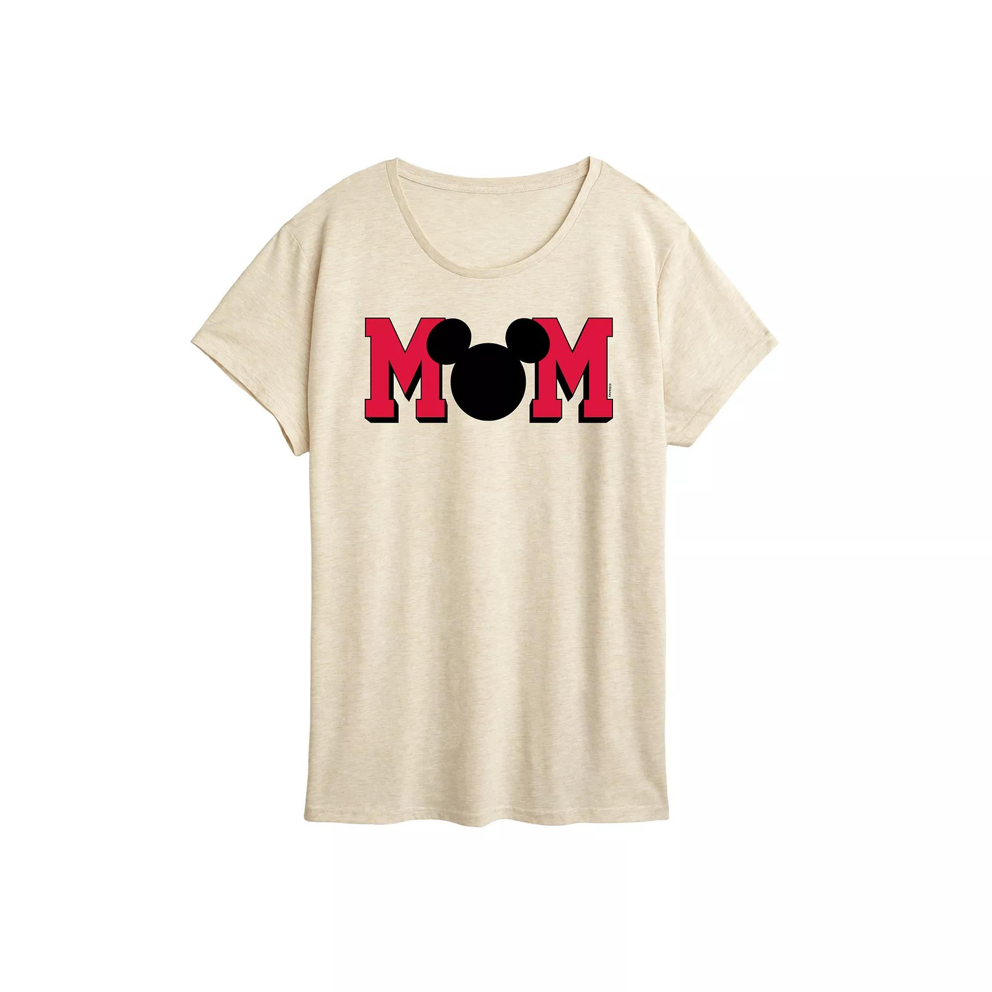 Disney's Mickey Mouse Women's Mom Graphic Tee,  Product Image