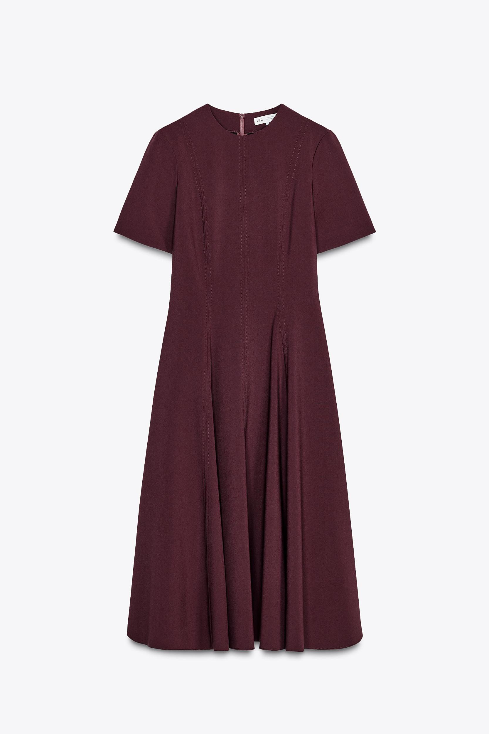 GODETS MIDI DRESS ZW COLLECTION Product Image