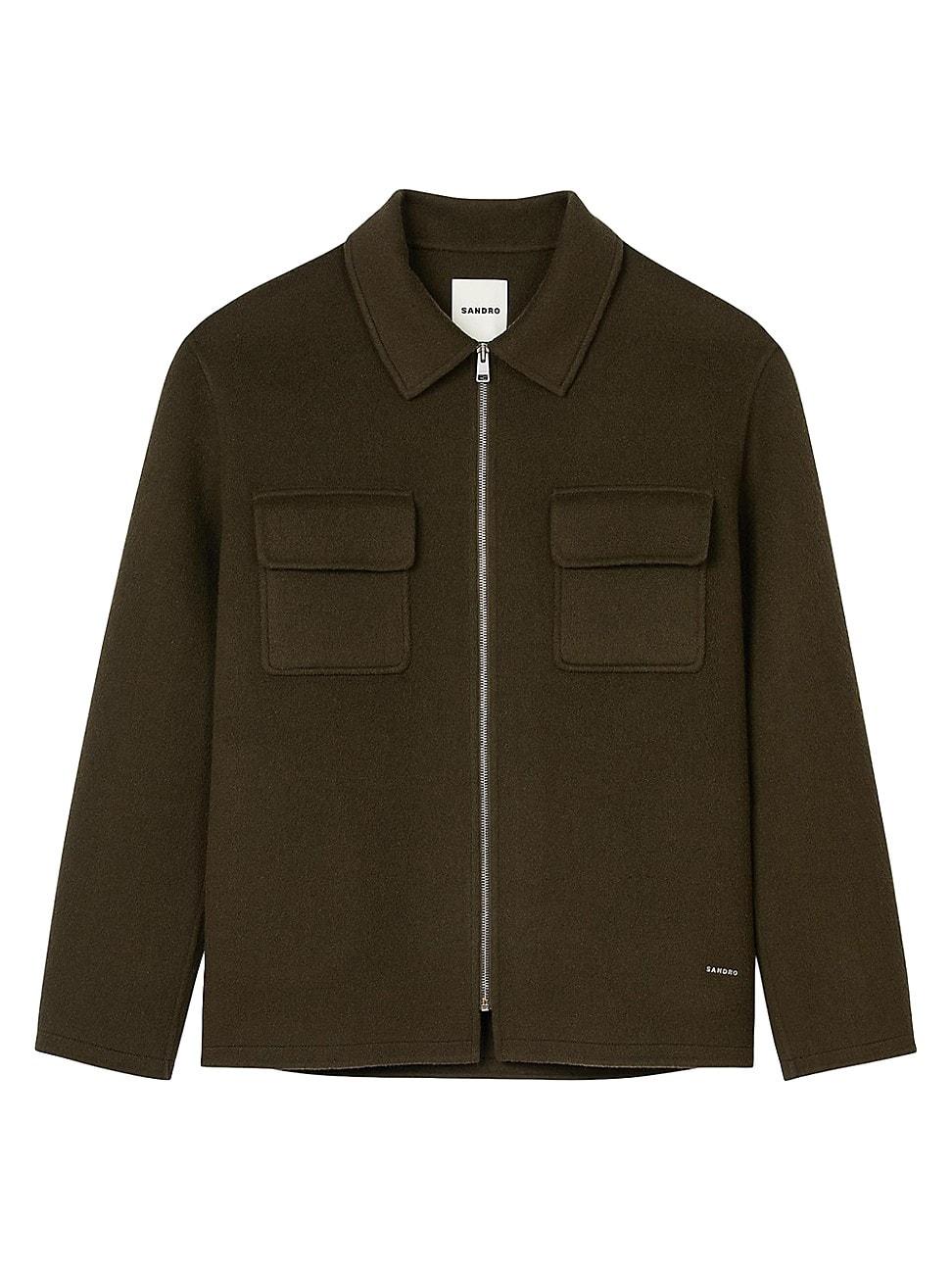 Mens Zipped Overshirt Product Image