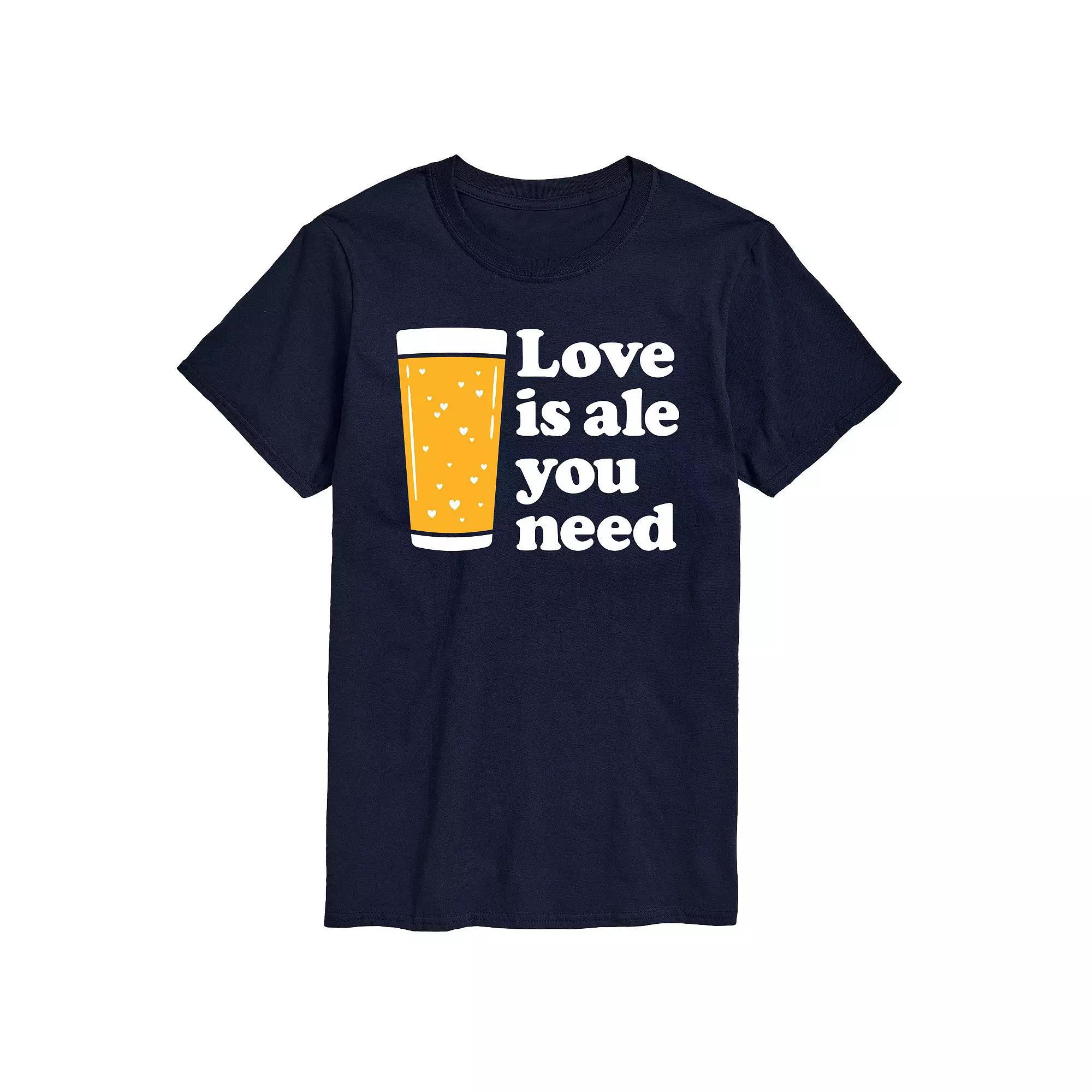 Disney's Mickey & Minnie Mouse Men's Sweet Seasons Greetings Graphic Tee,  Product Image