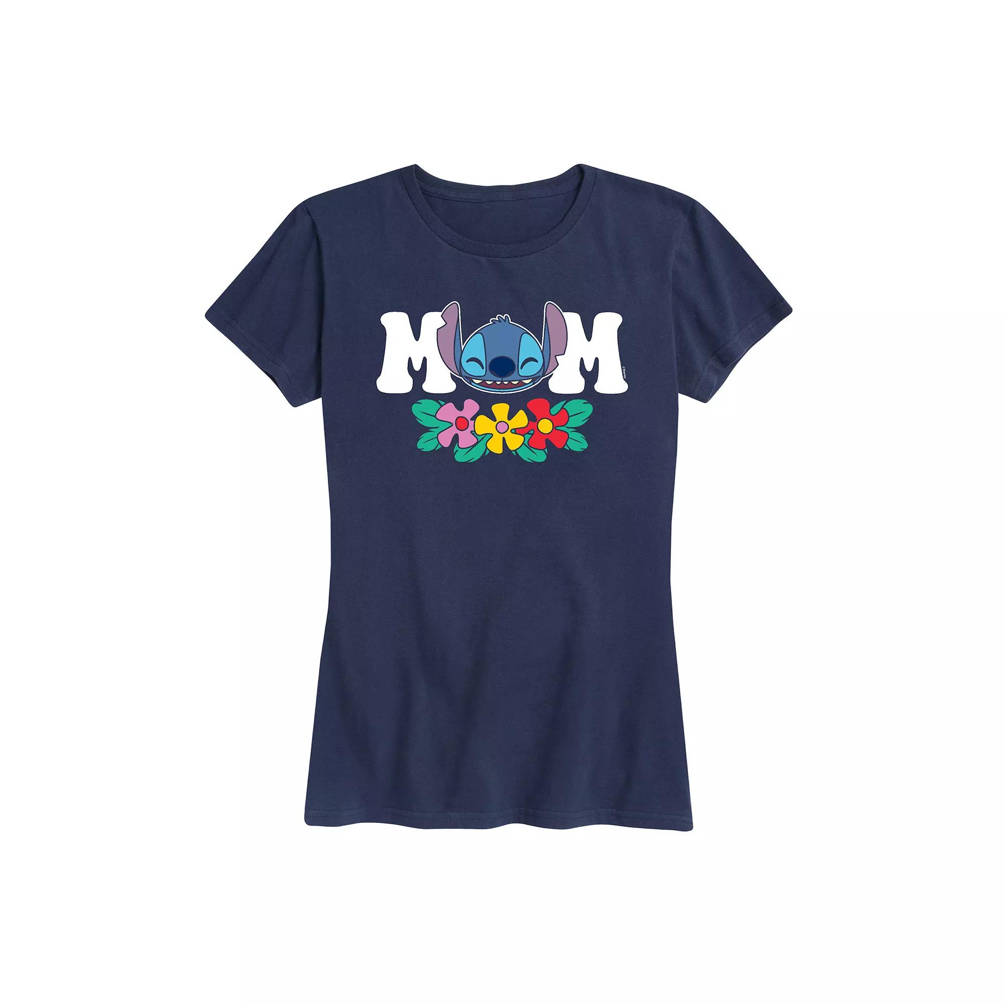 Disney's Lilo & Stitch Women's Mom Graphic Tee,  Product Image
