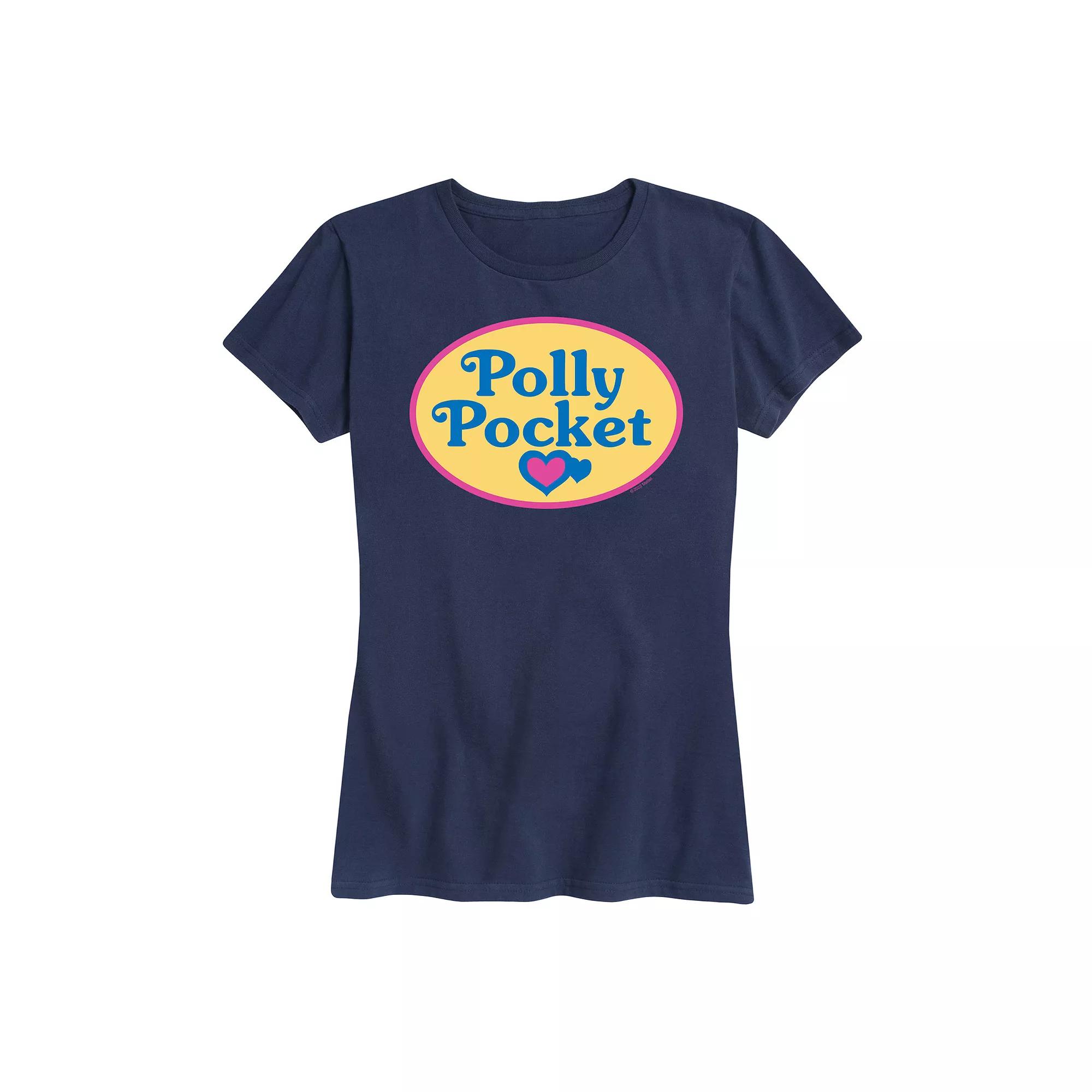 Women's Polly Pocket Color Logo Graphic Tee,  Product Image