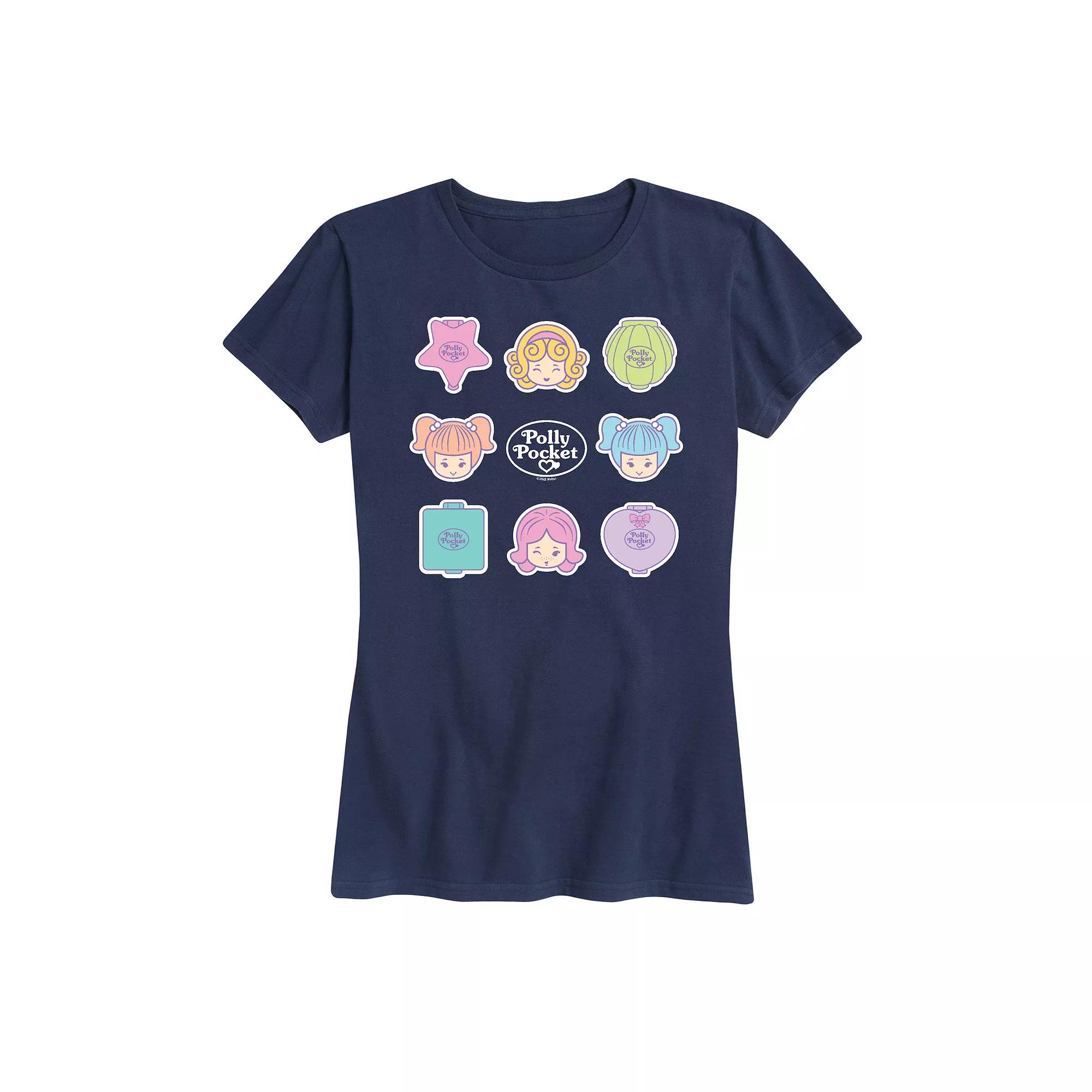 Women's Polly Pocket Grid Graphic Tee,  Product Image