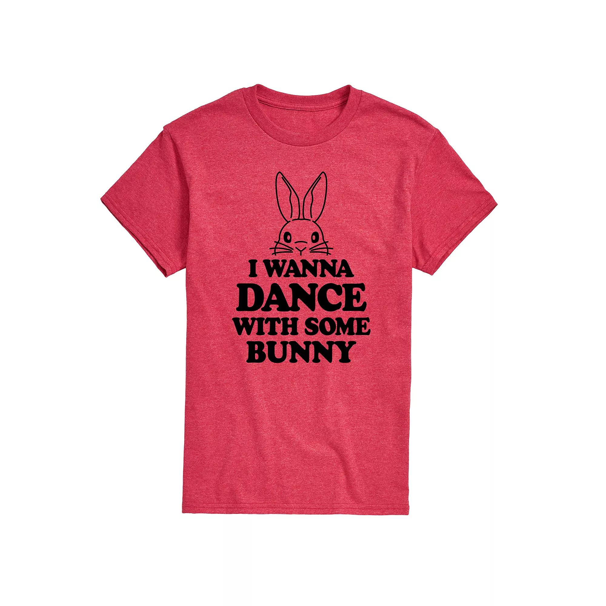 Men's I Wanna Dance With Some Bunny Graphic Tee,  Product Image