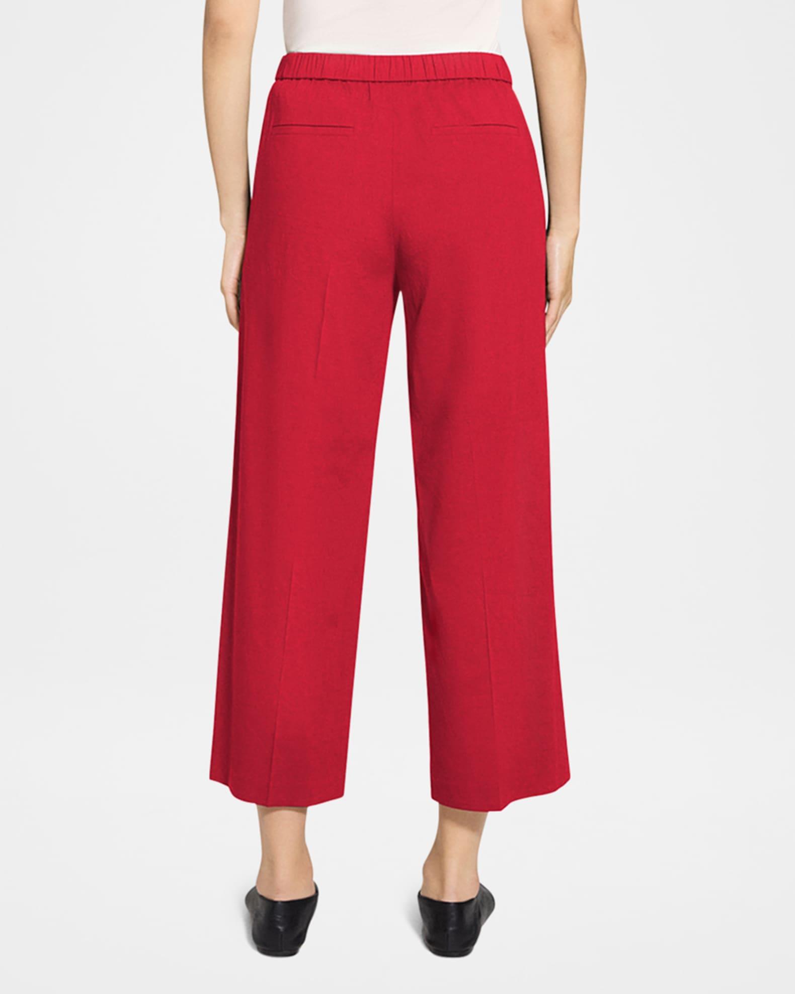 Terena Cropped Wide-Leg Pants Product Image