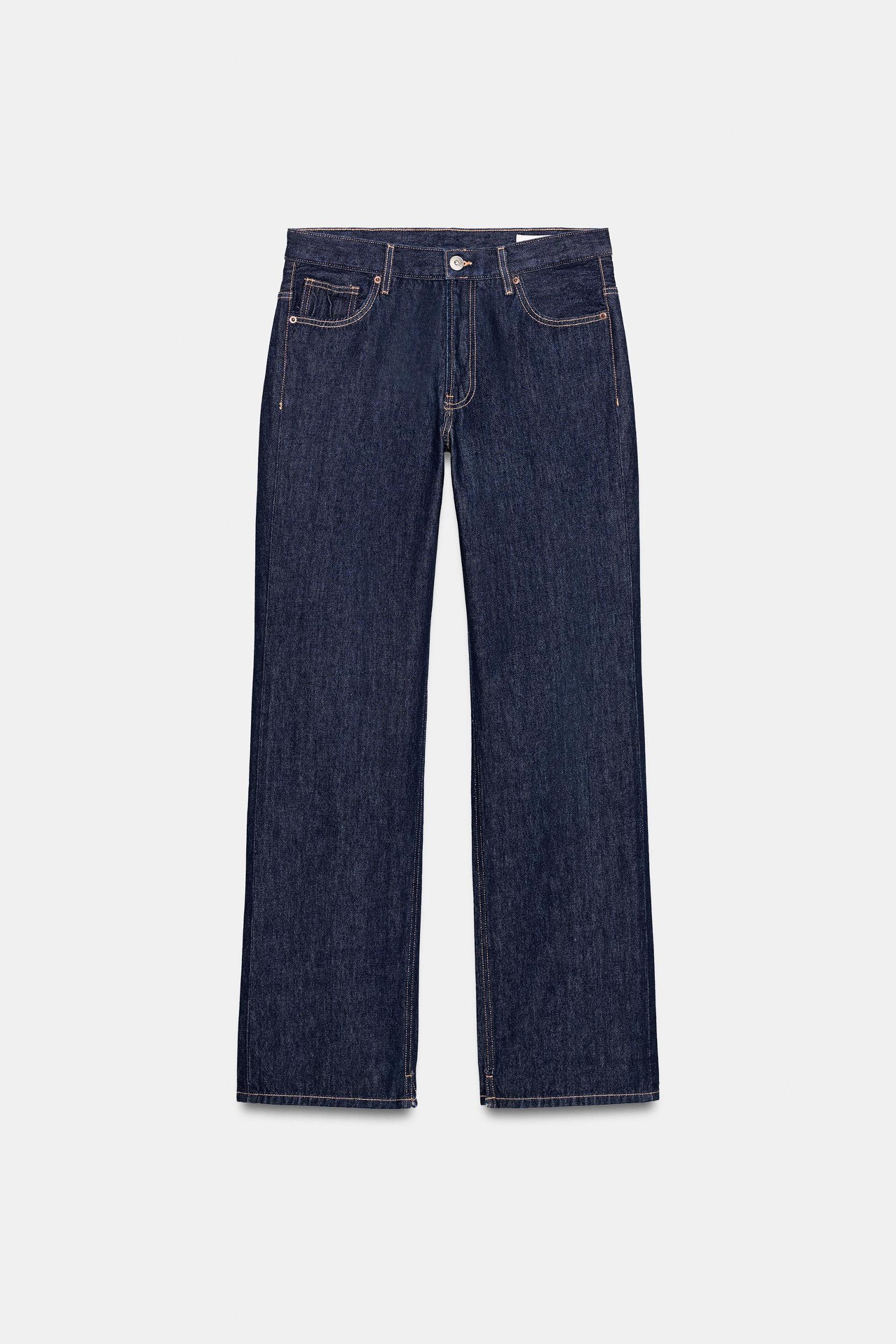 TRF LOW RISE STRAIGHT LEG JEANS Product Image