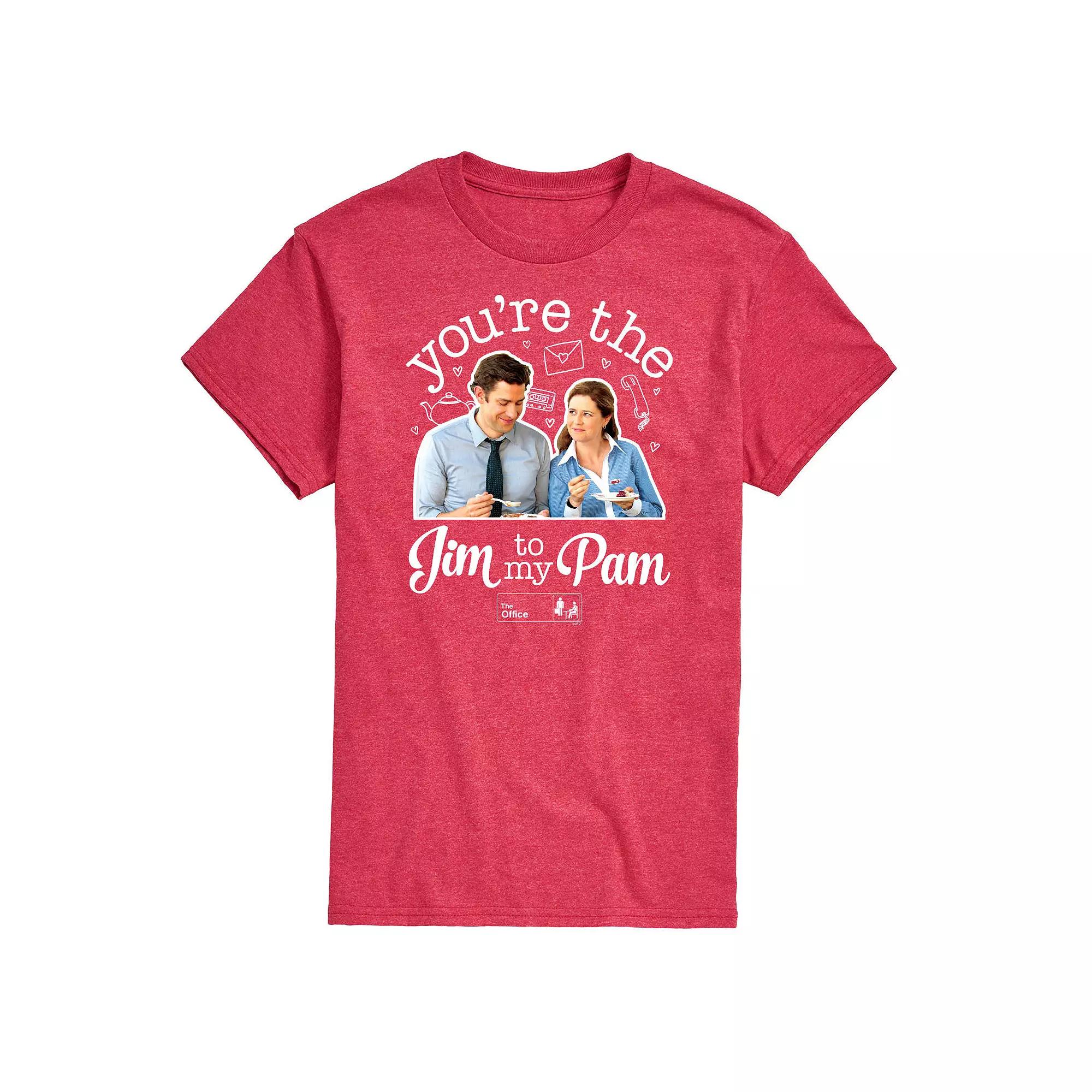 Men's The Office Jim To My Pam Tee,  Product Image