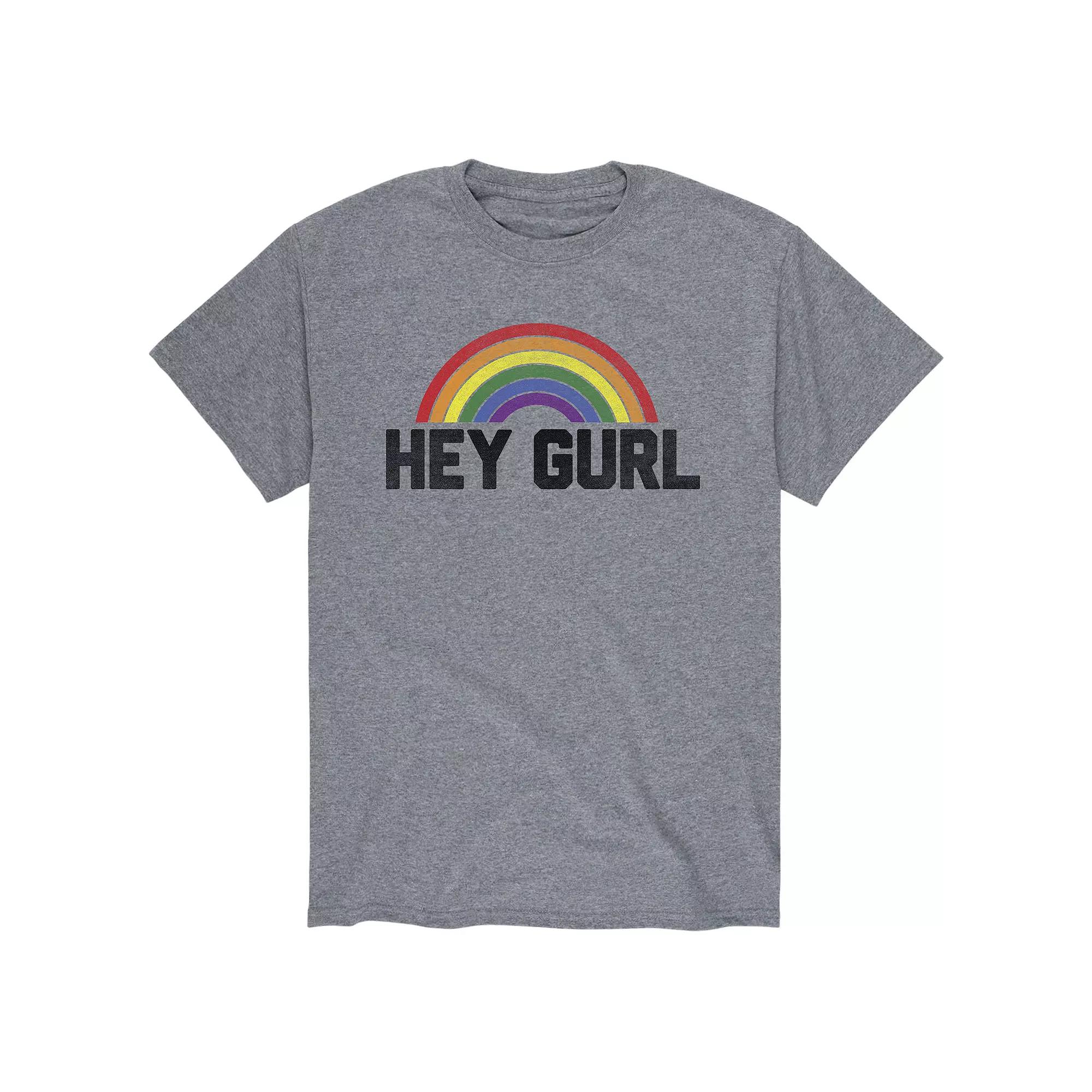 Men's Hey Gurl Pride Tee,  Product Image