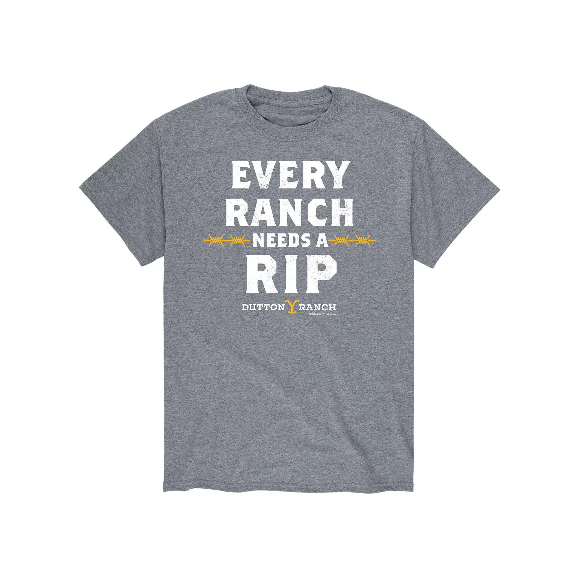 Men's Yellowstone Ranch Need RIP Tee,  Product Image