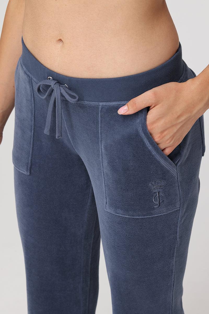 Heritage Cotton Velour Track Pants Product Image