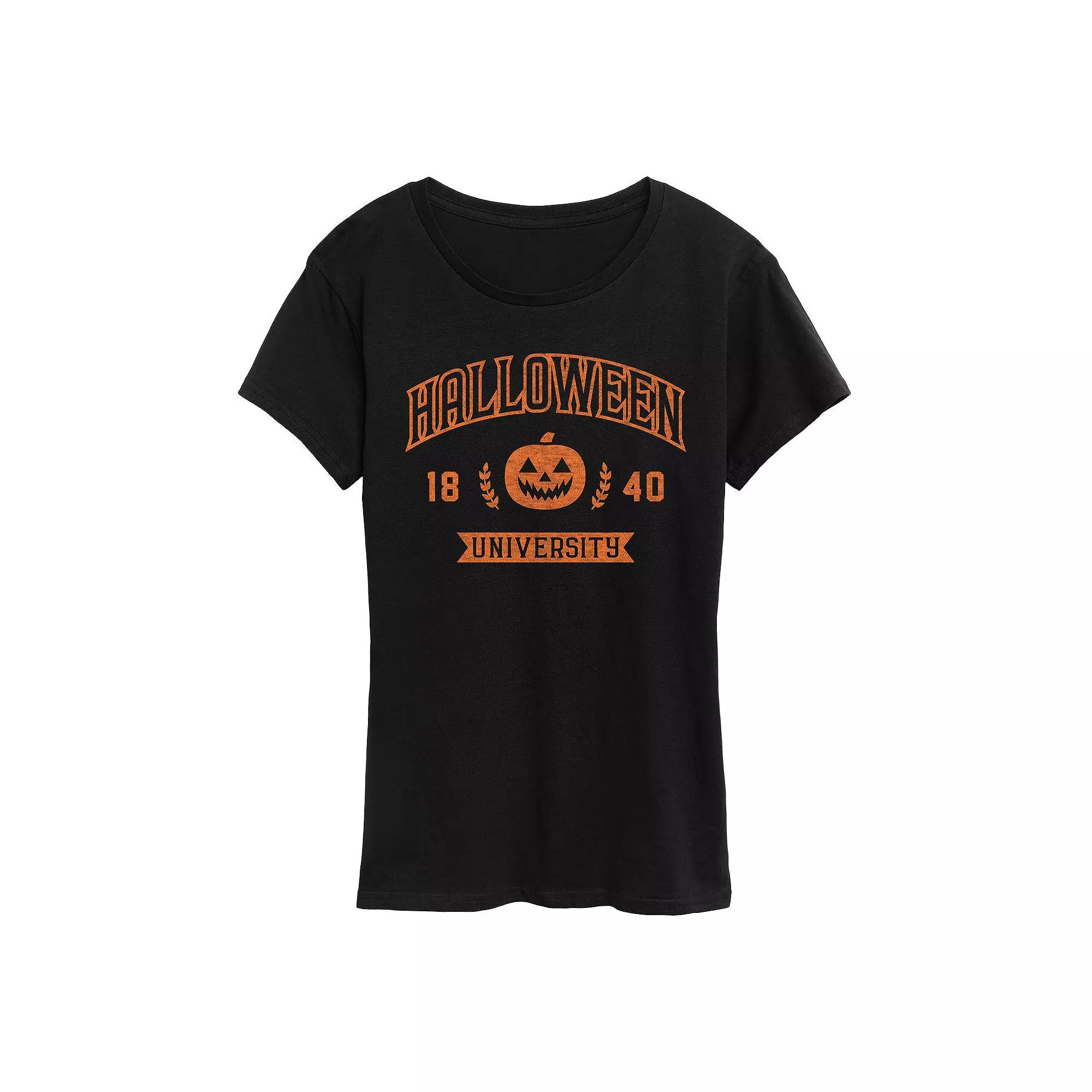 Women's Halloween University Tee, Girl's,  Product Image