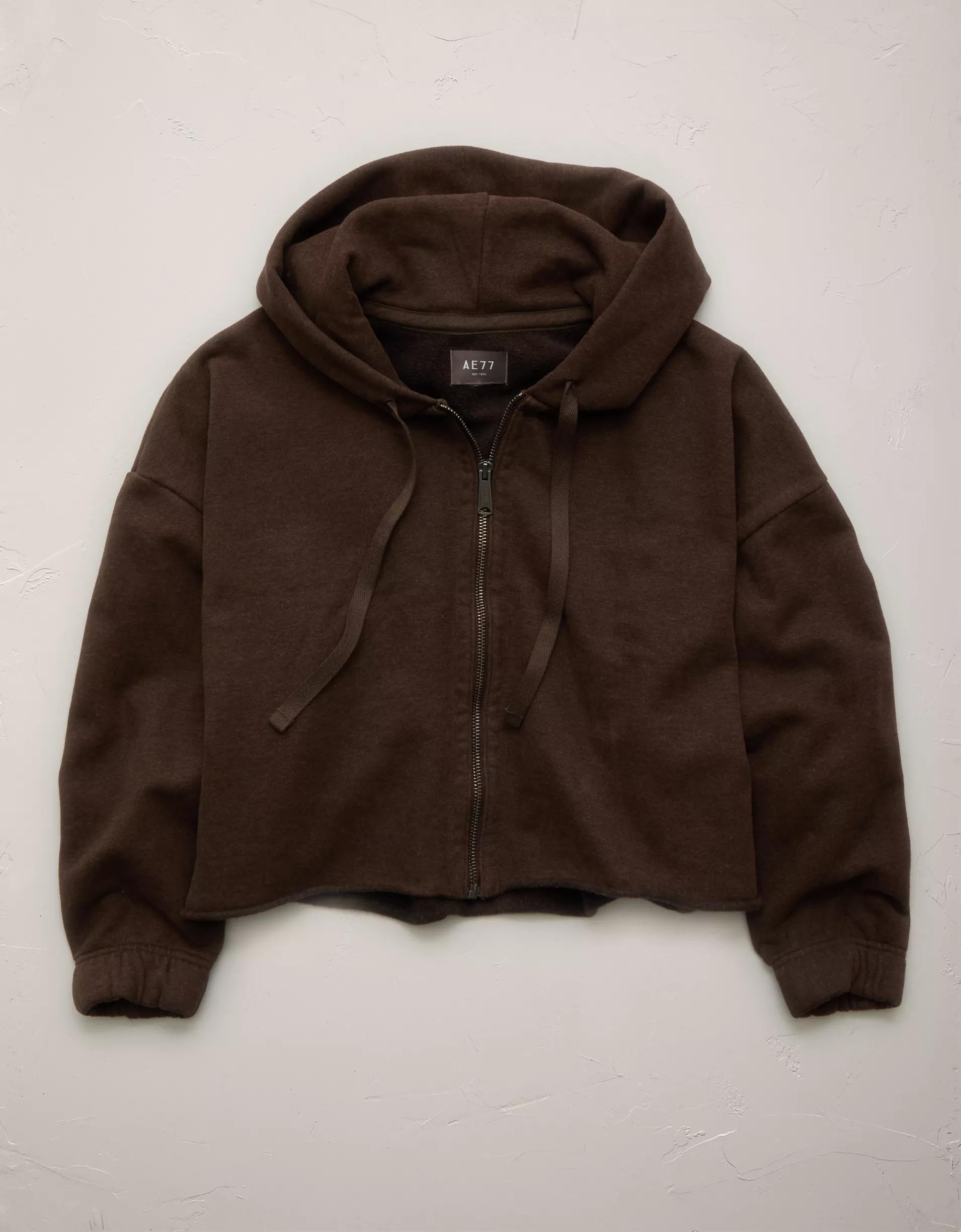 AE77 Premium Zip-Up Hoodie Product Image