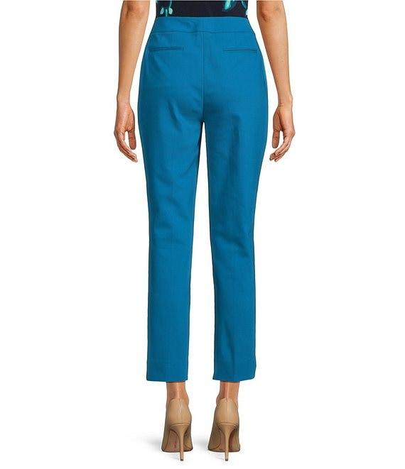 Calvin Klein Cotton Blend Slim Leg Pants Product Image