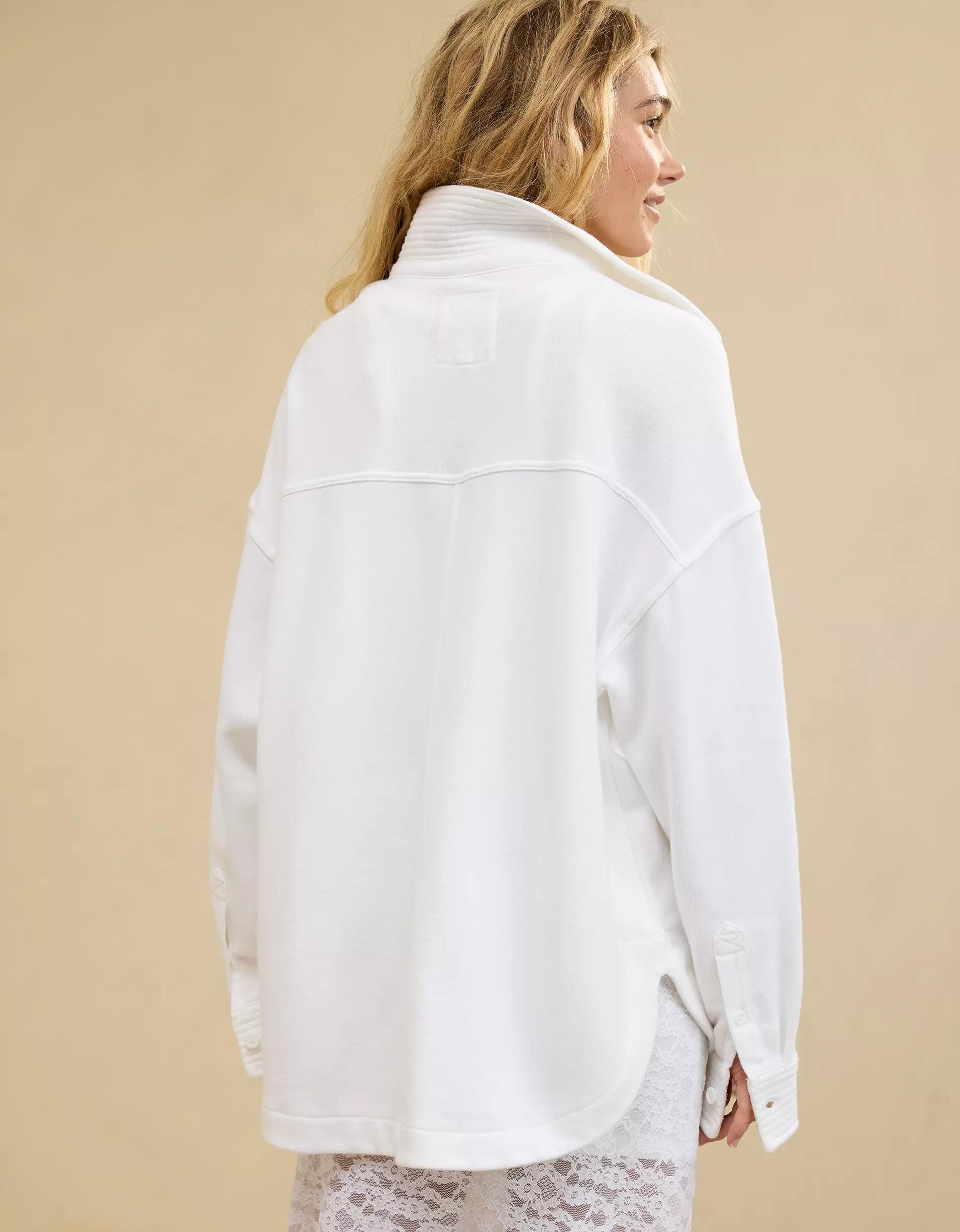 Aerie Popover Polo Sweatshirt Product Image