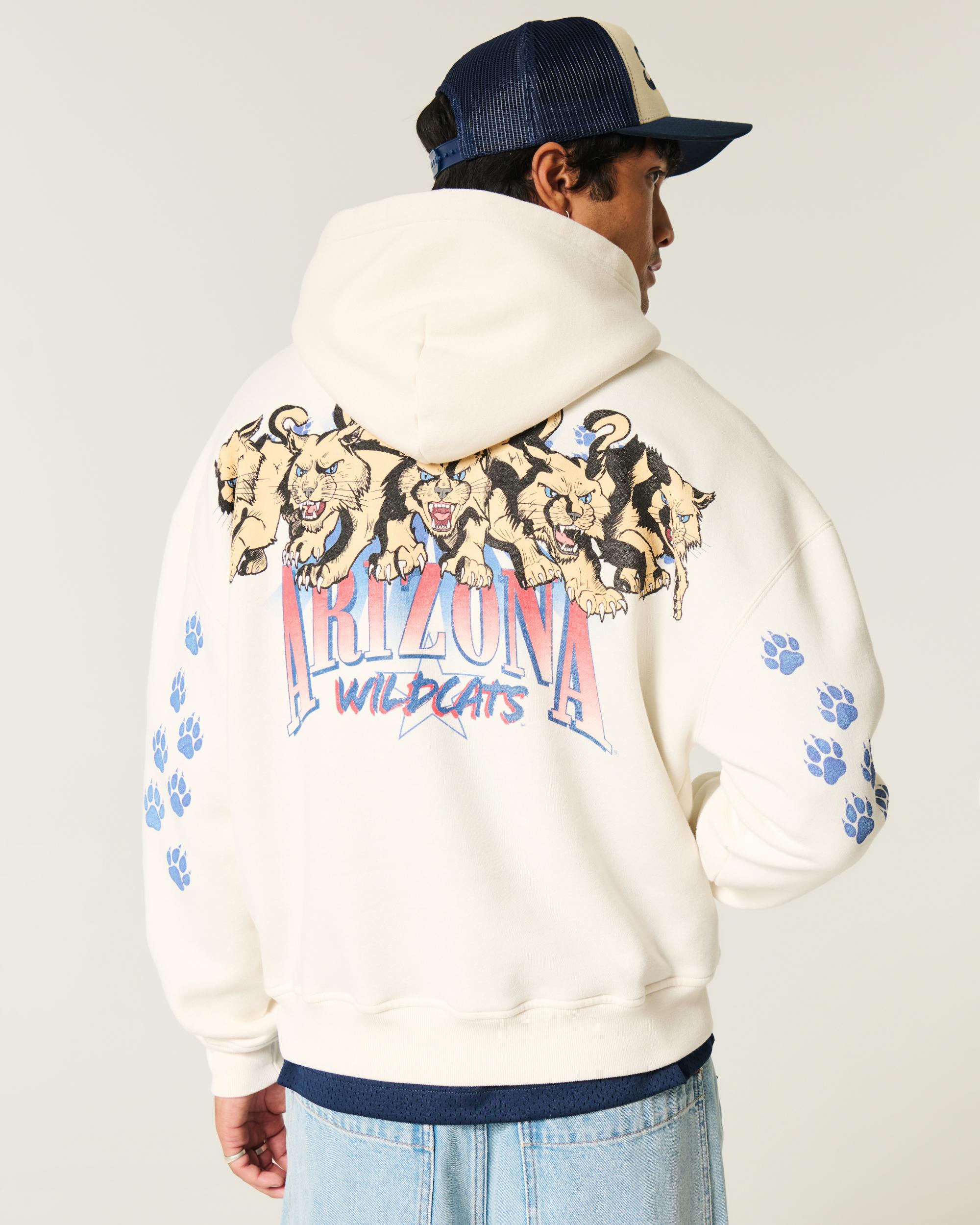 Boxy UConn Graphic Hoodie Product Image