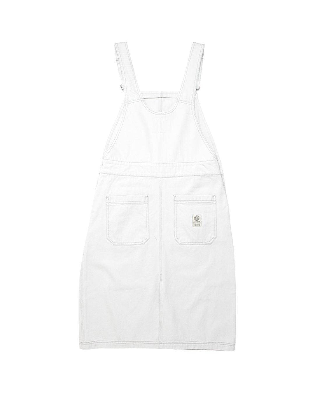Overall Dress (Relaxed Fit) - Bleached White Product Image