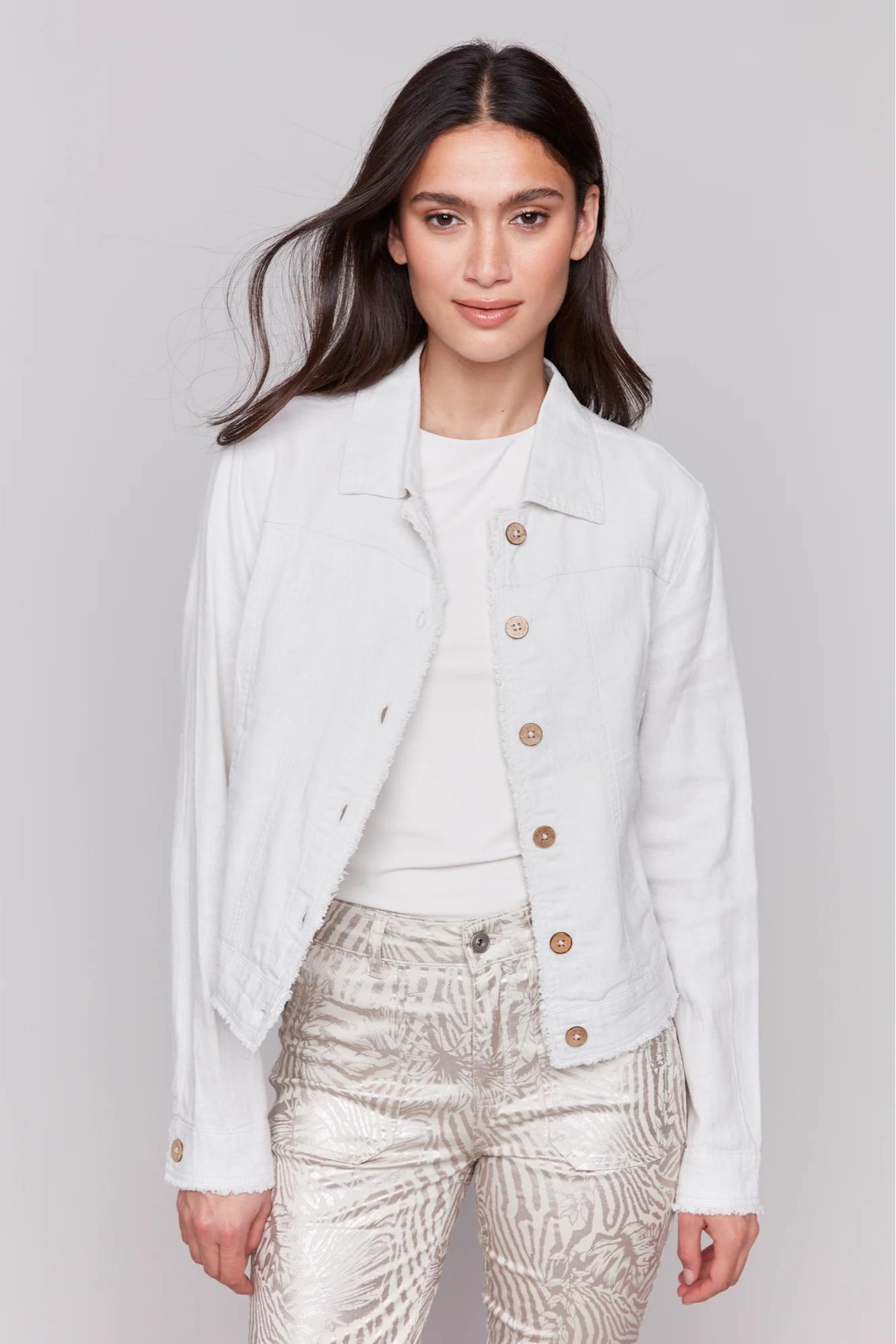 Linen Blend Jacket Product Image
