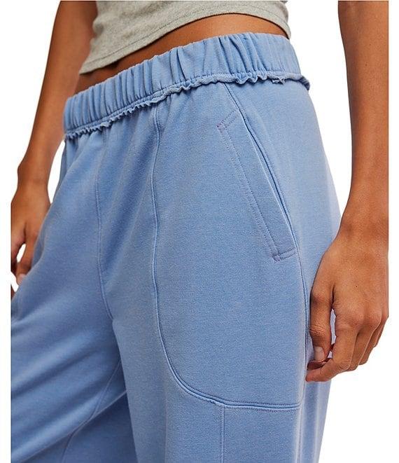 Free People Don't Wait Up Wide-Leg Lounge Pants Product Image