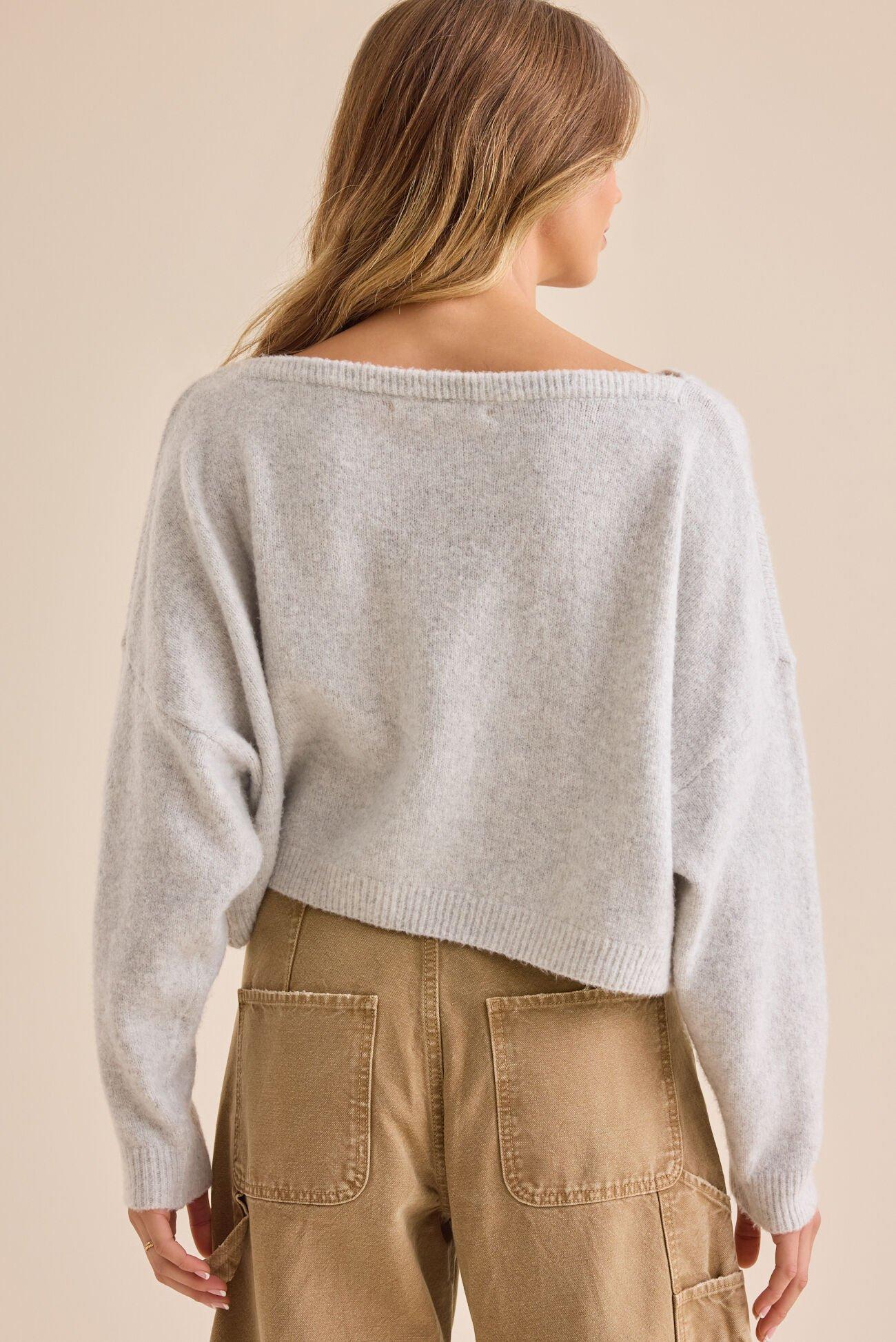 Ainsley Boat Neck Sweater Product Image
