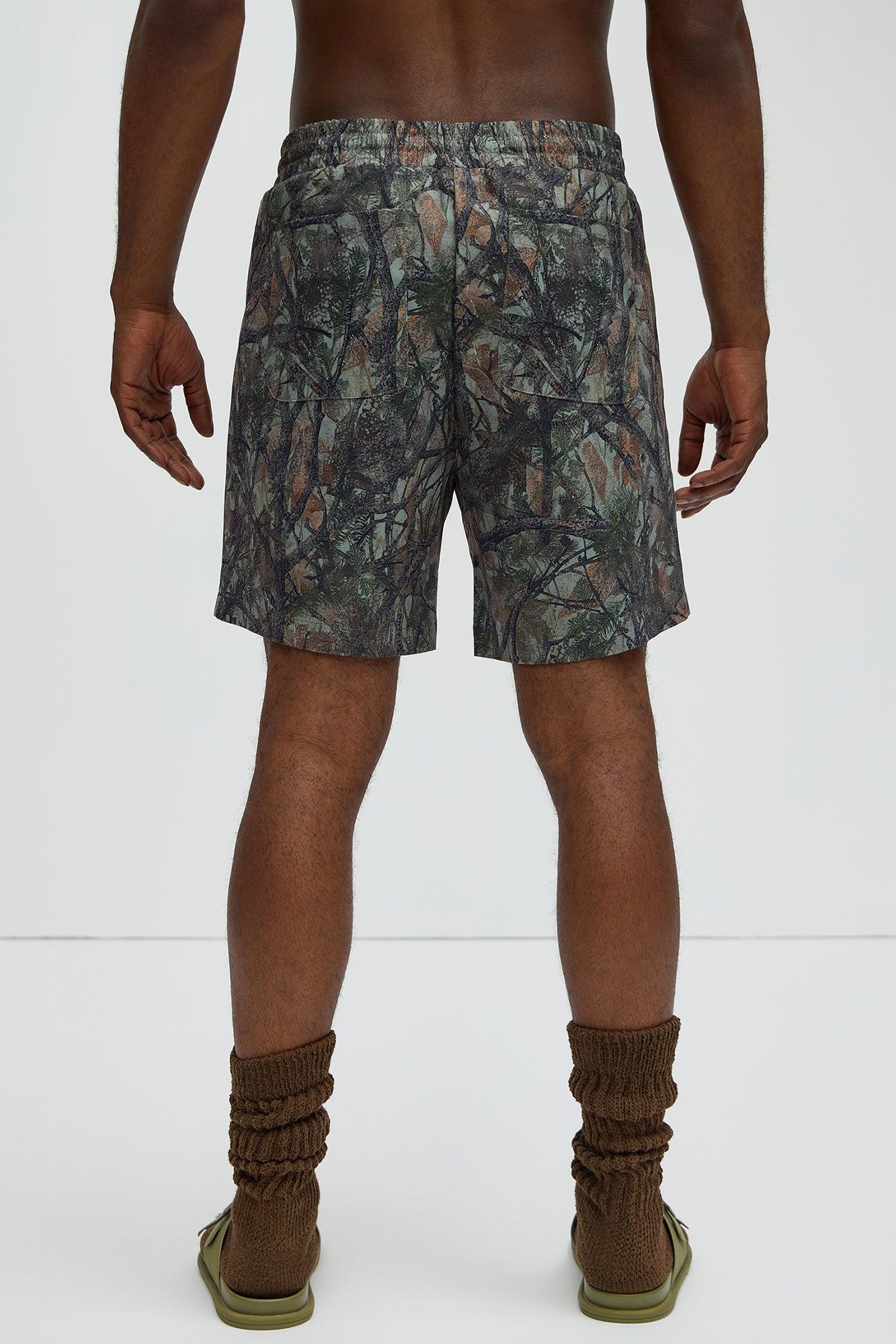 Cleveland Camouflage Warm Up Shorts - Camouflage Product Image