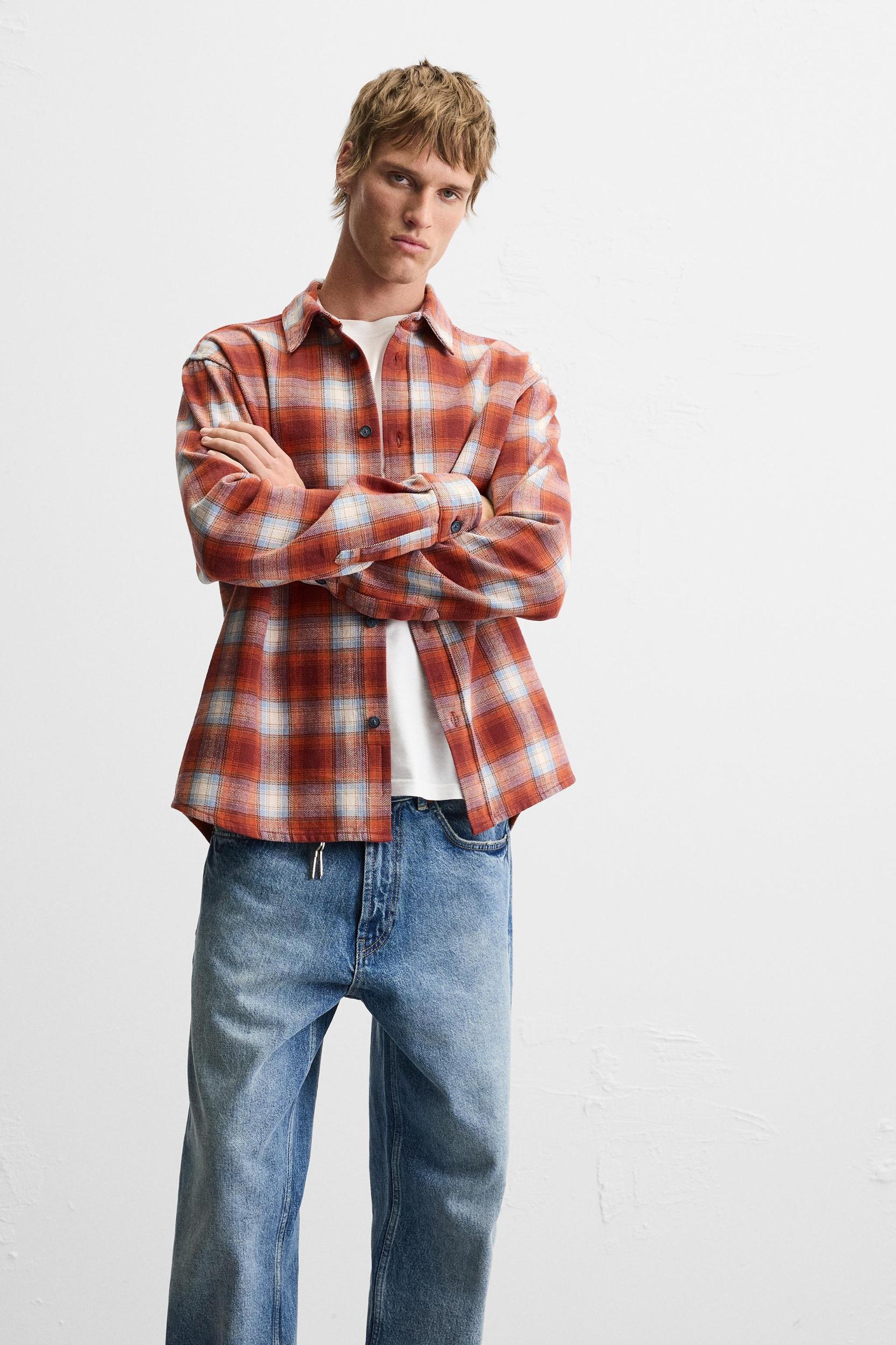 PLAID FLANNEL SHIRT Product Image