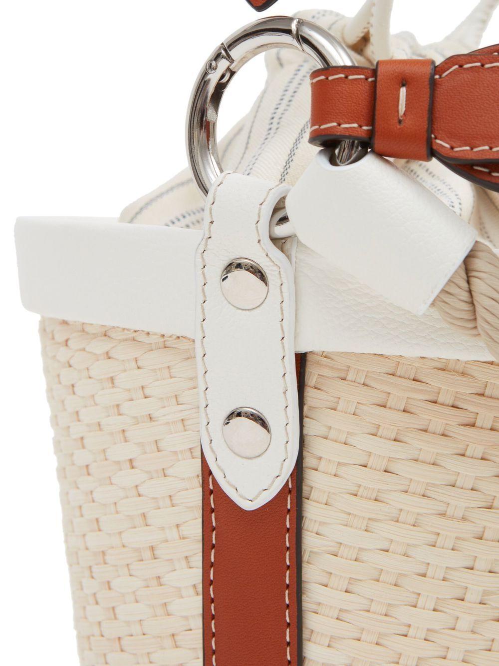 Fire woven bucket bag Product Image